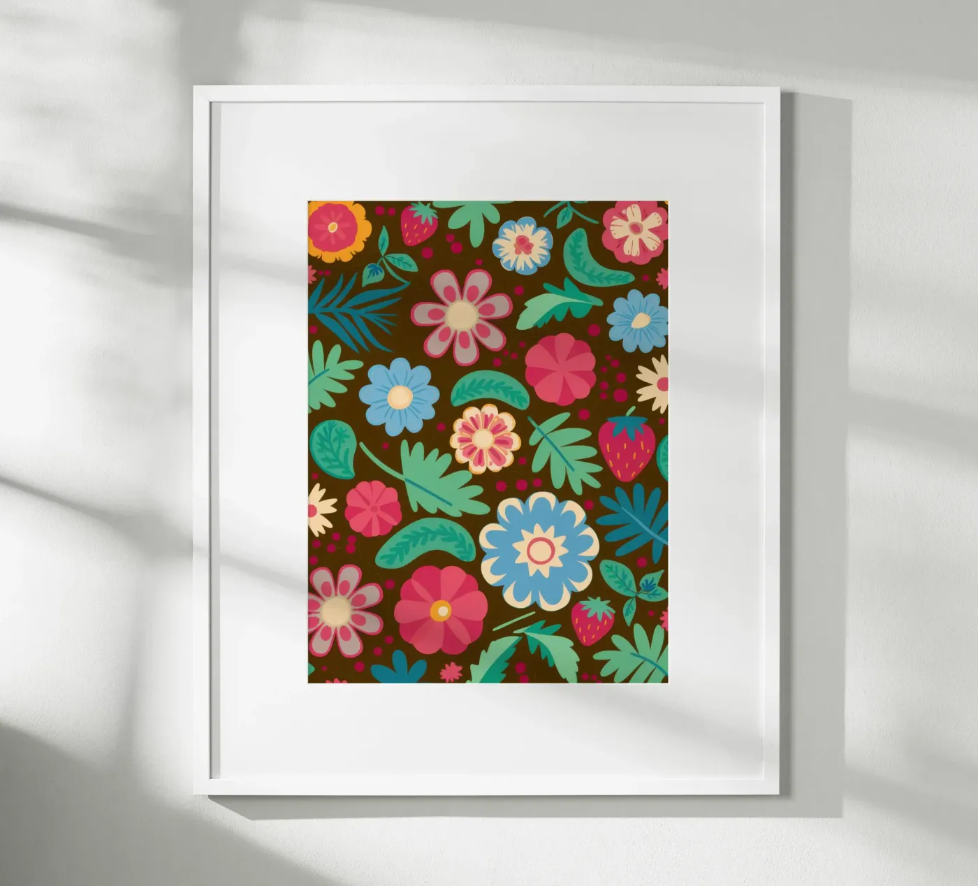 Botanical Dreamscape Pattern poster by Bare Art