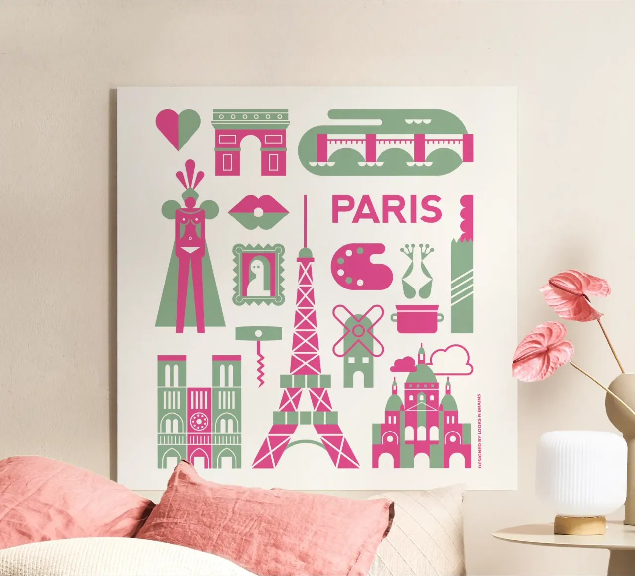 Parigi plexiglass da Looks n Brains