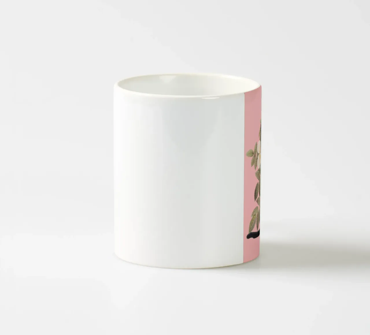Gatto con fiori 6 tazza in ceramica da dada22