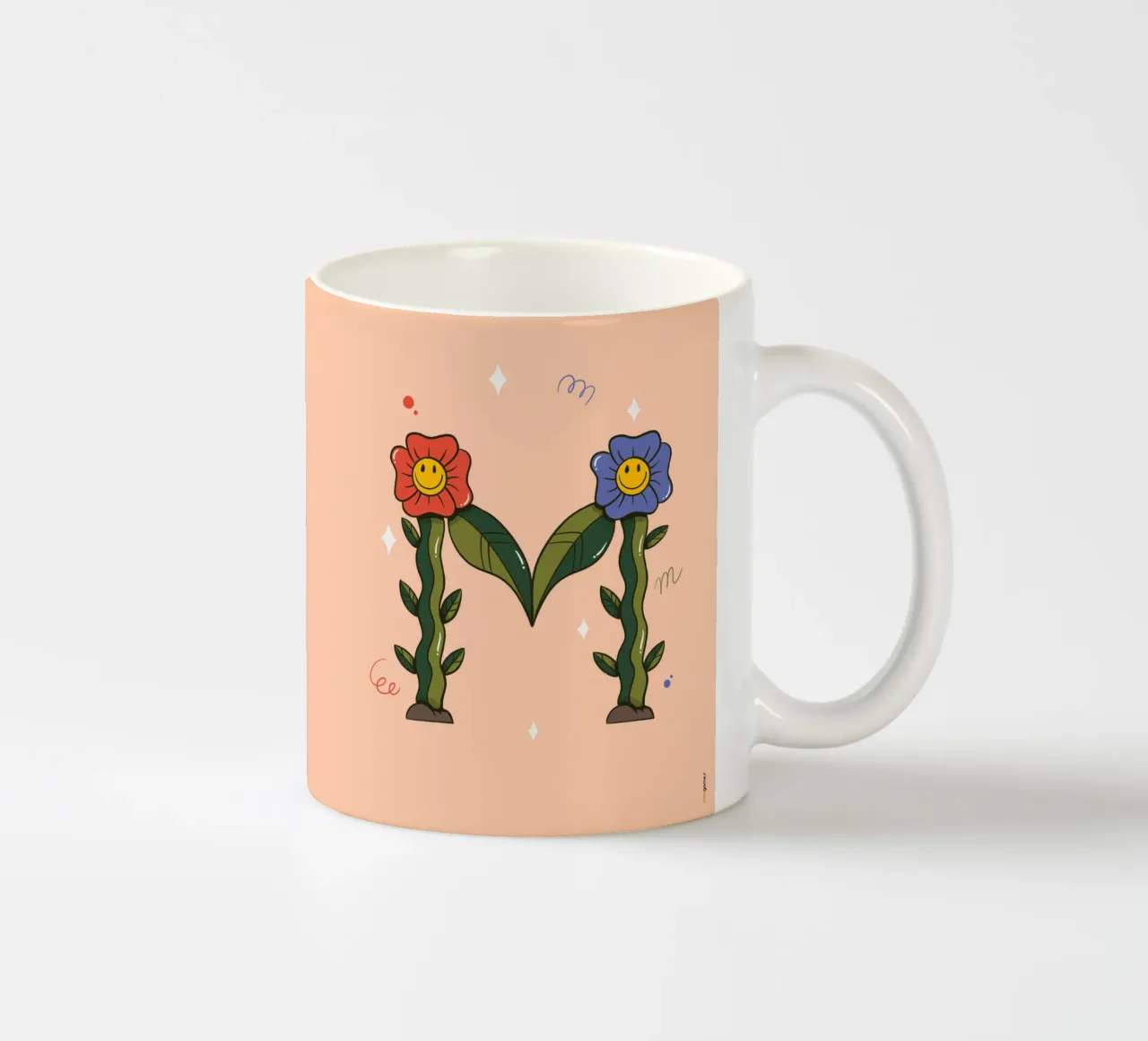 Fiore M tazza in ceramica da Rafa Gomes