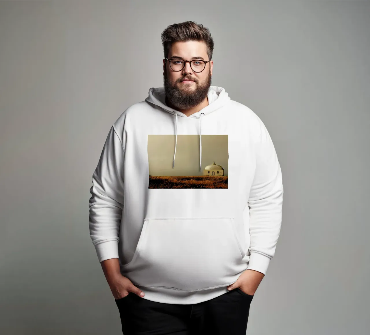 Cabo Espichel felpa con cappuccio da Ingrid Beddoes