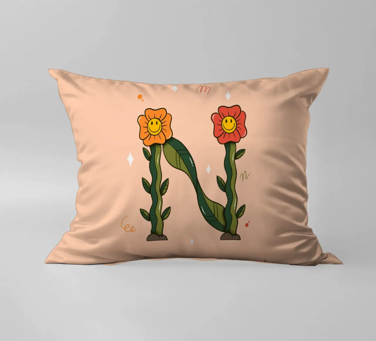 Blume N Kissen von Rafa Gomes