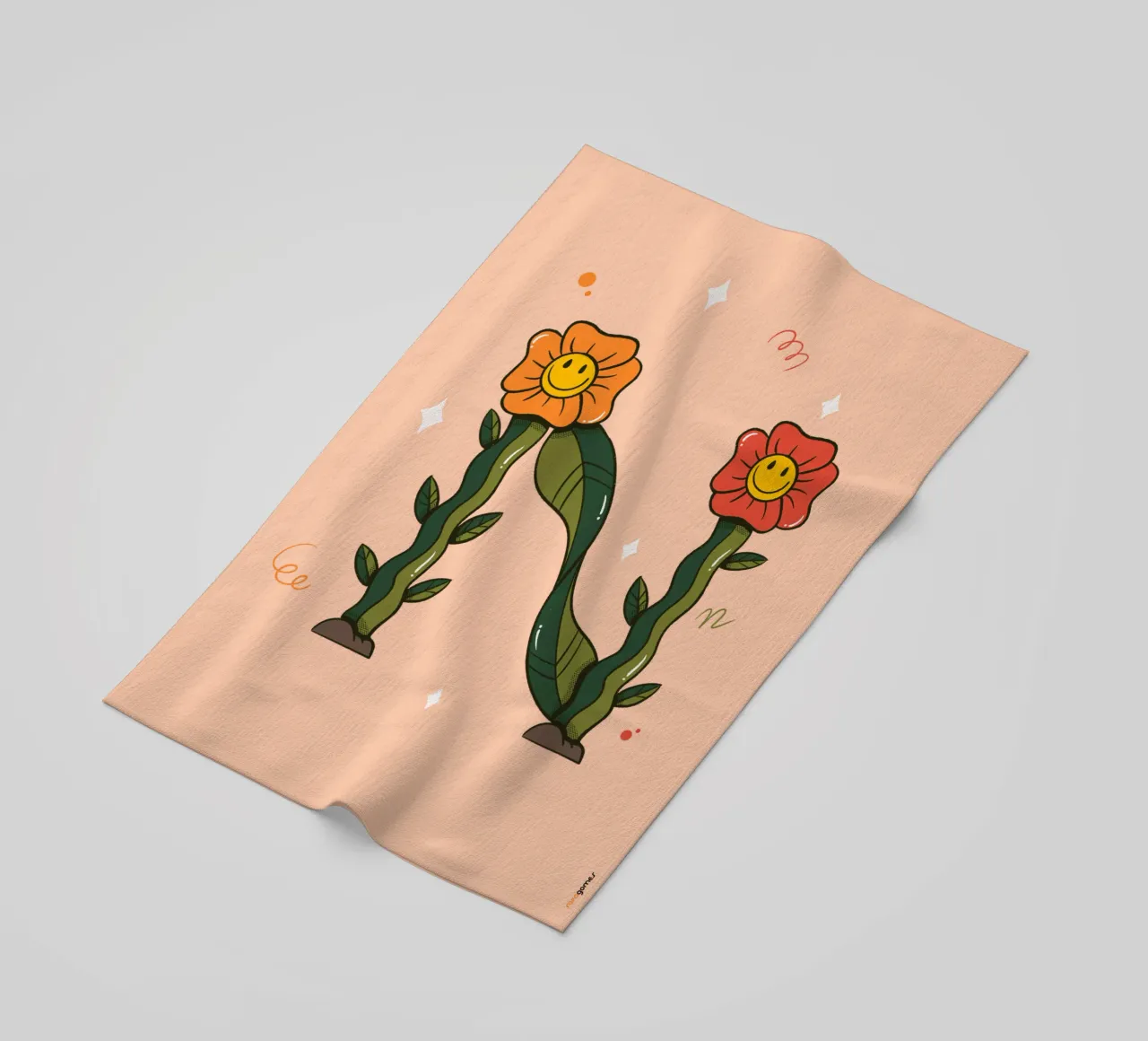 Blume N Strandtuch von Rafa Gomes