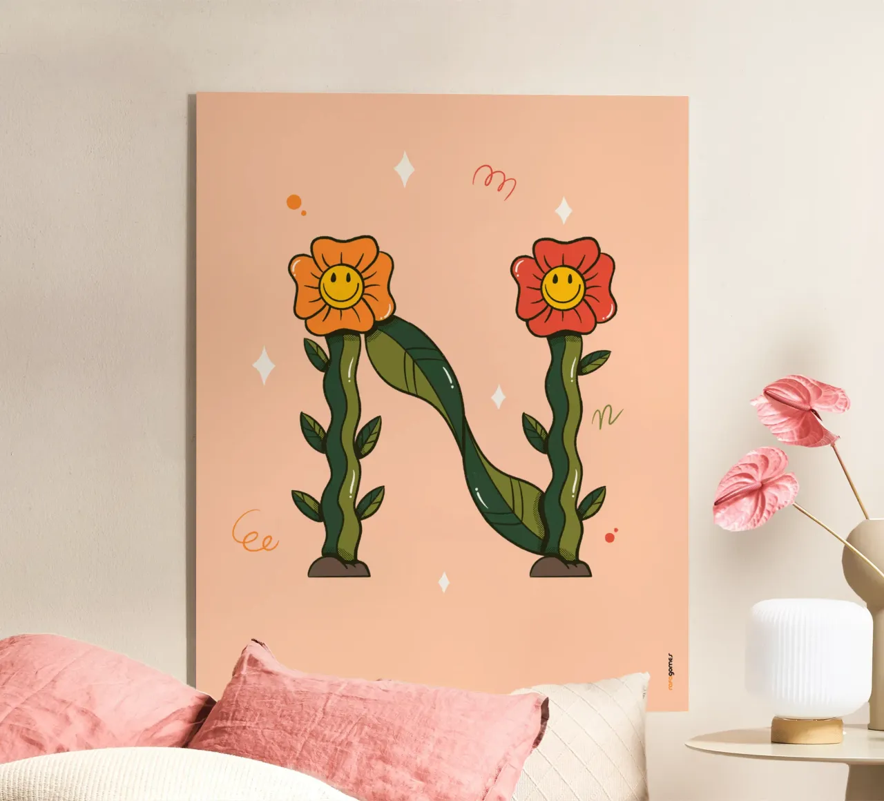 Fiore N plexiglass da Rafa Gomes