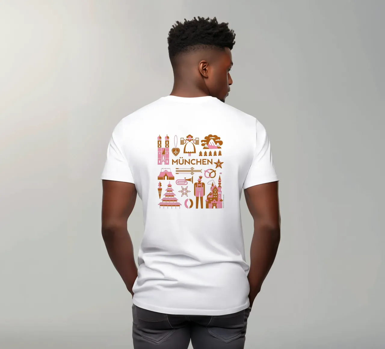 Monaco di Baviera t-shirt da Looks n Brains