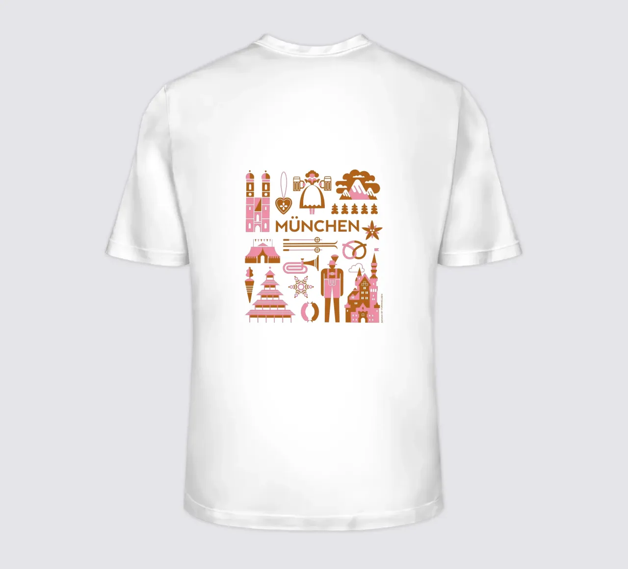 Monaco di Baviera t-shirt da Looks n Brains