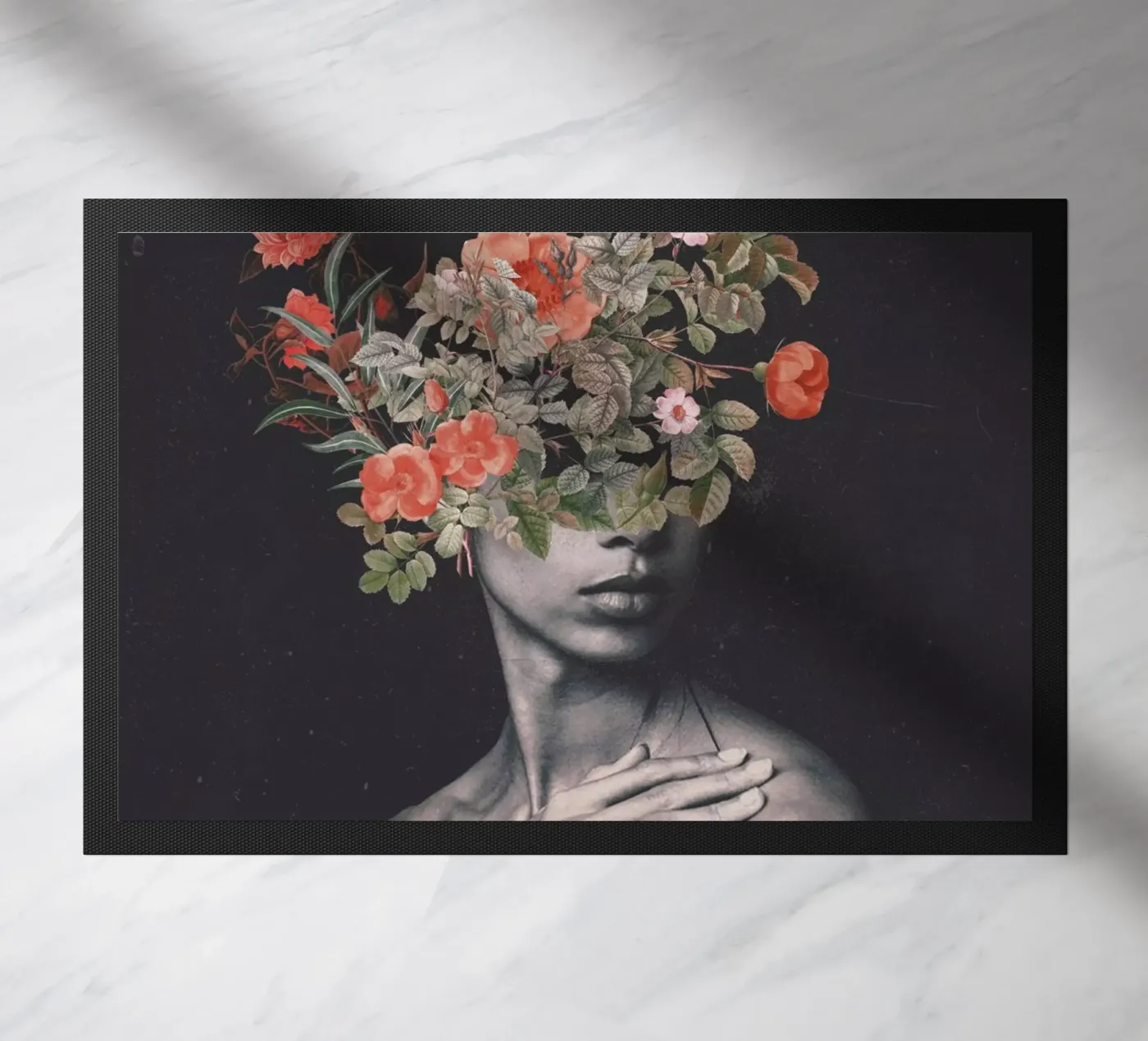 Blooming 7 doormat by dada22