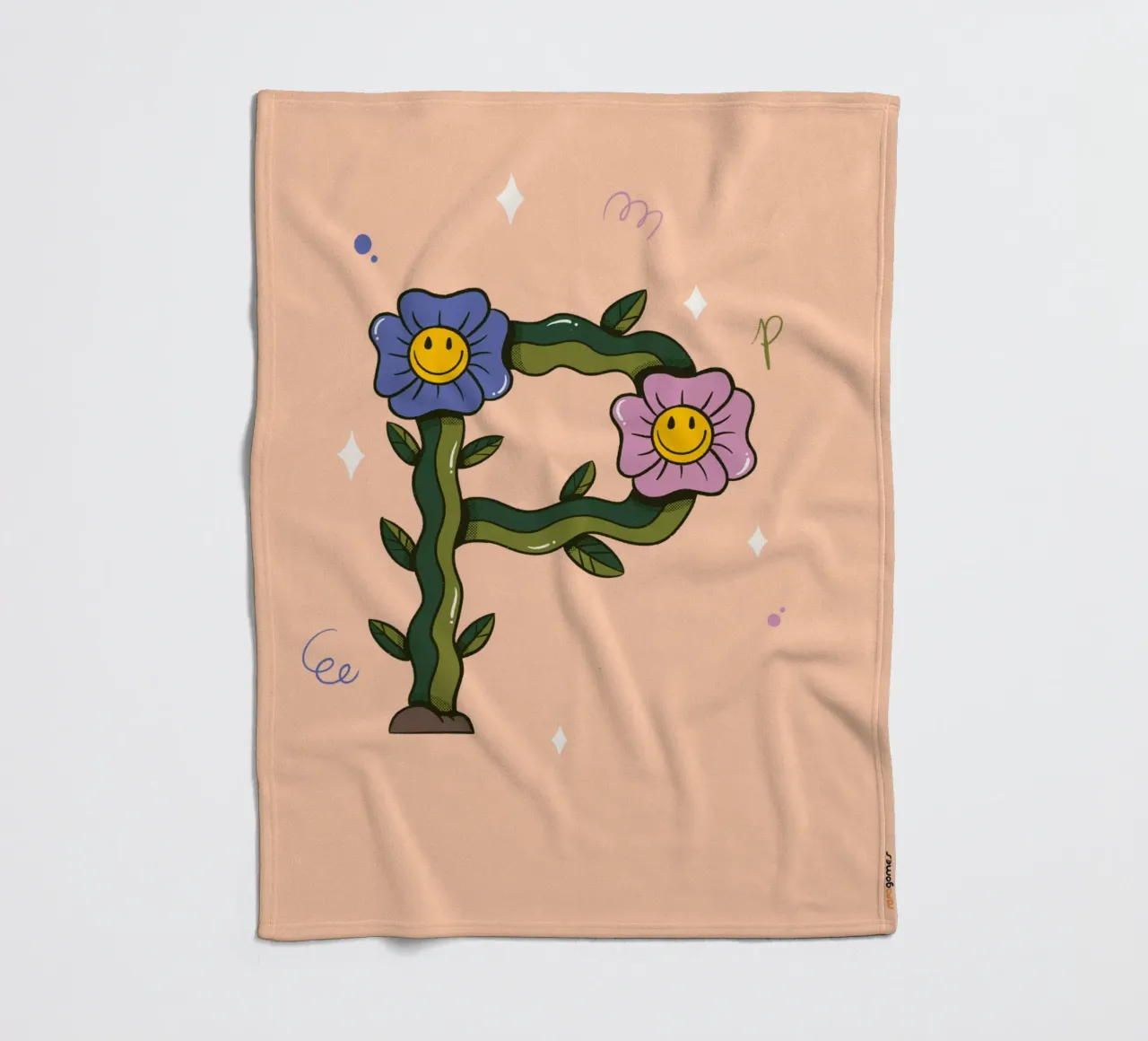 Fiore P coperta in pile da Rafa Gomes