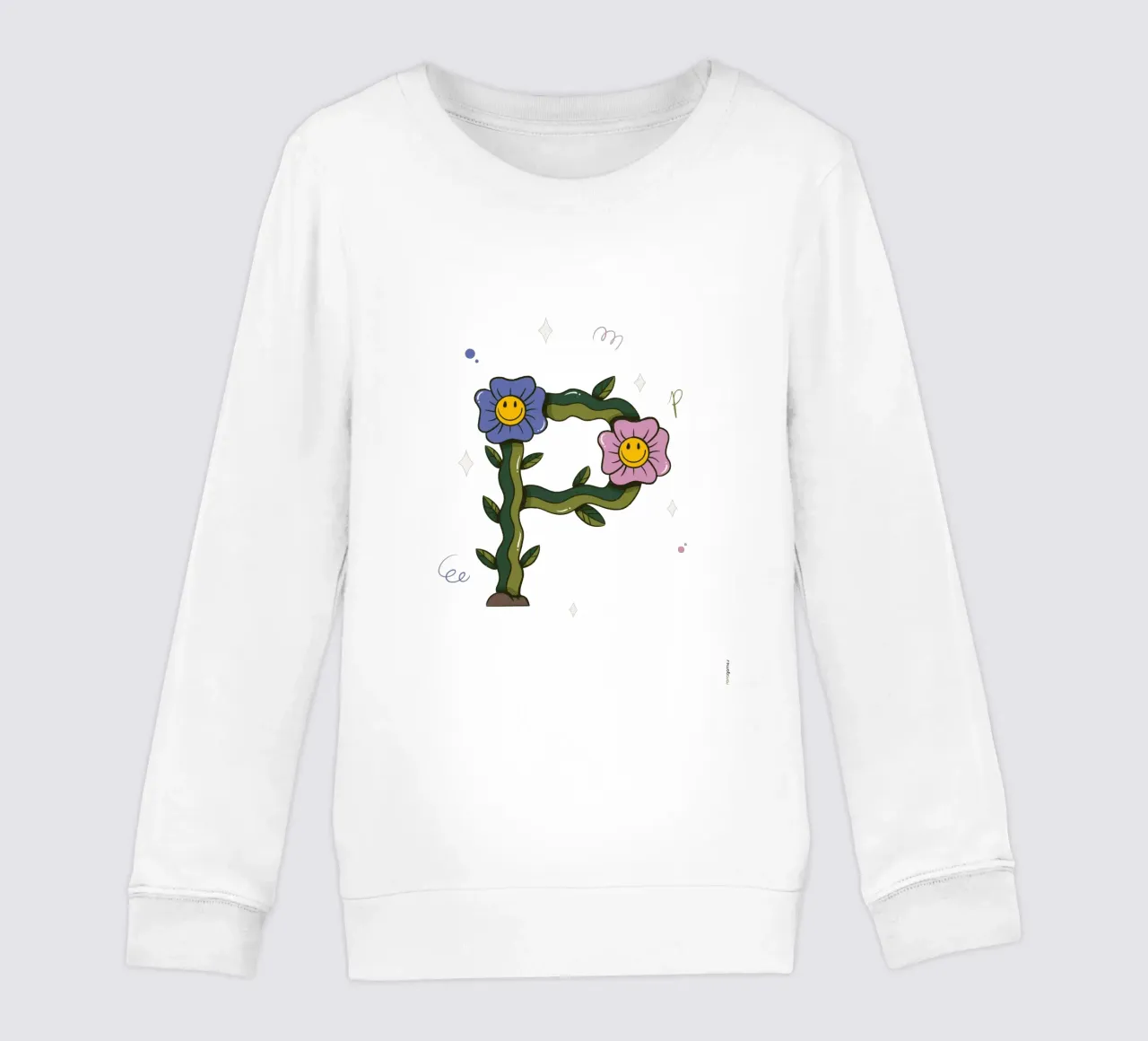 Fleur P sweat enfant de Rafa Gomes