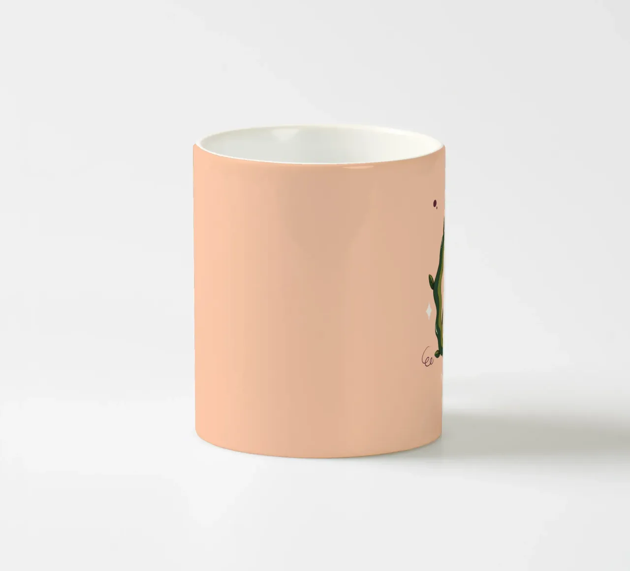 Fiore Q tazza in ceramica da Rafa Gomes