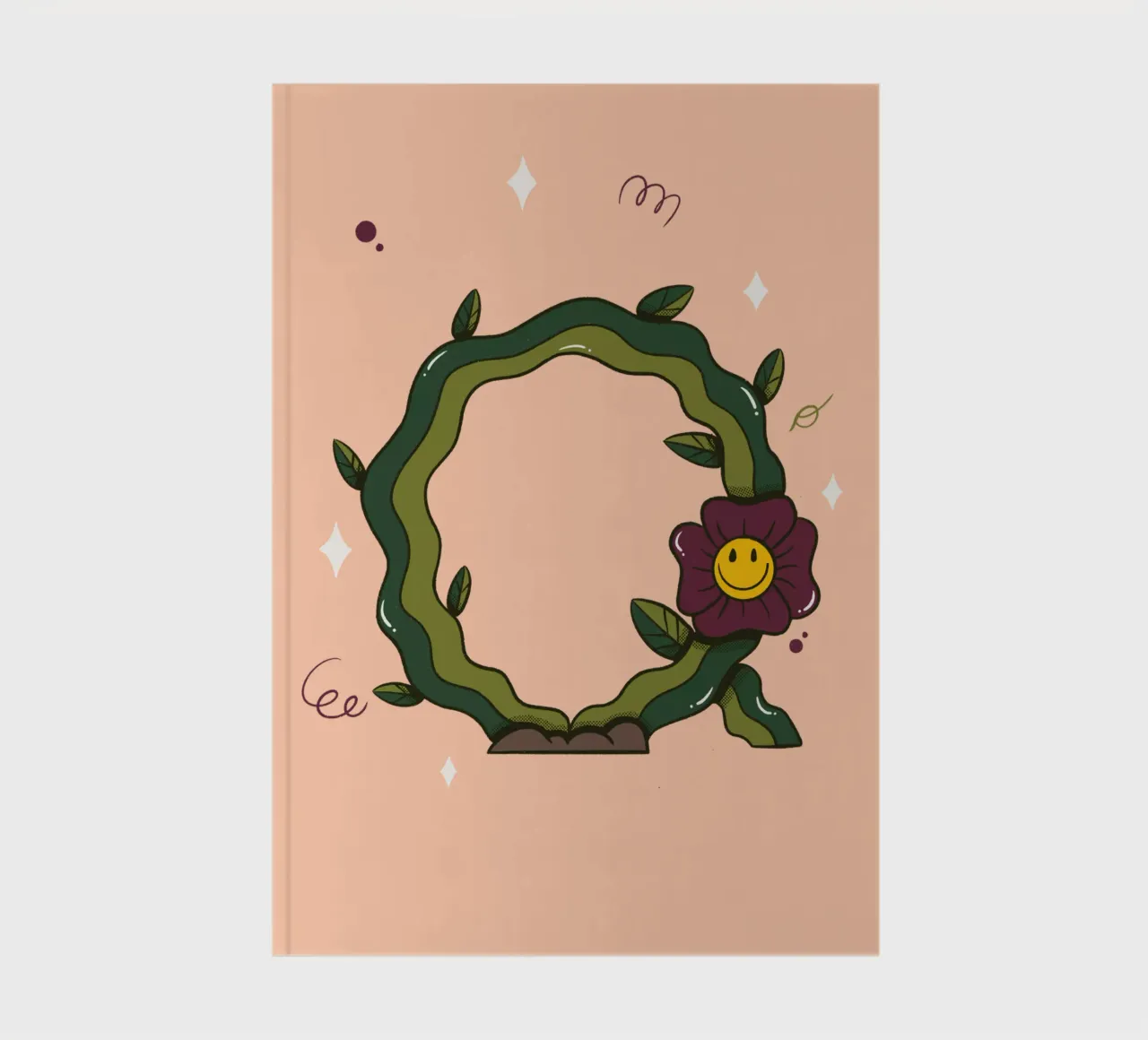 Blume Q Notizbuch von Rafa Gomes