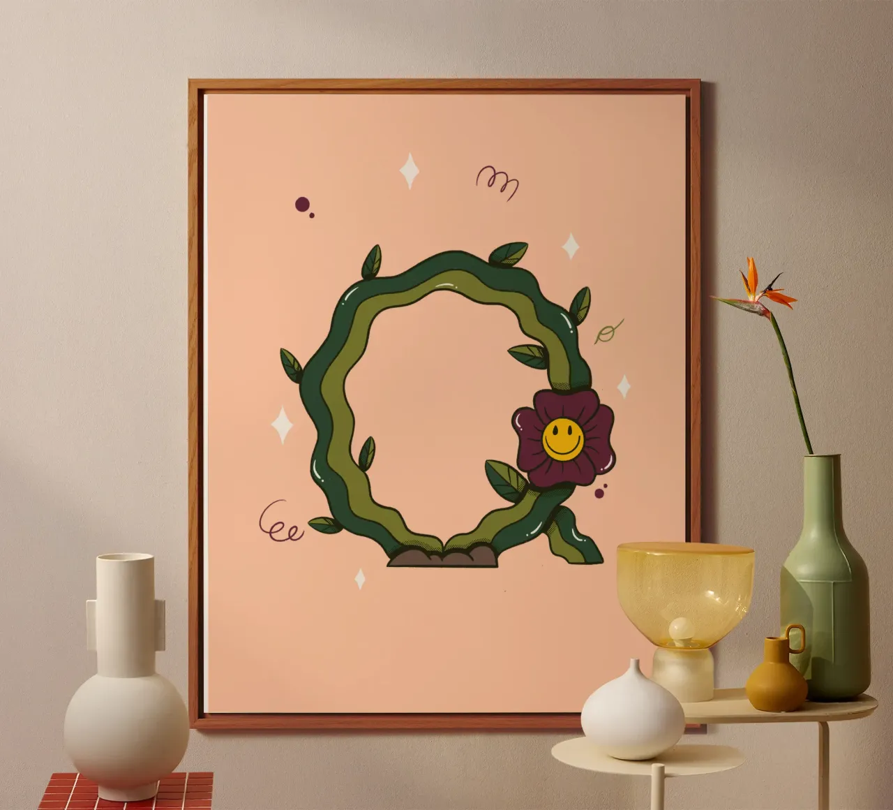 Flower Q alu-dibond by Rafa Gomes