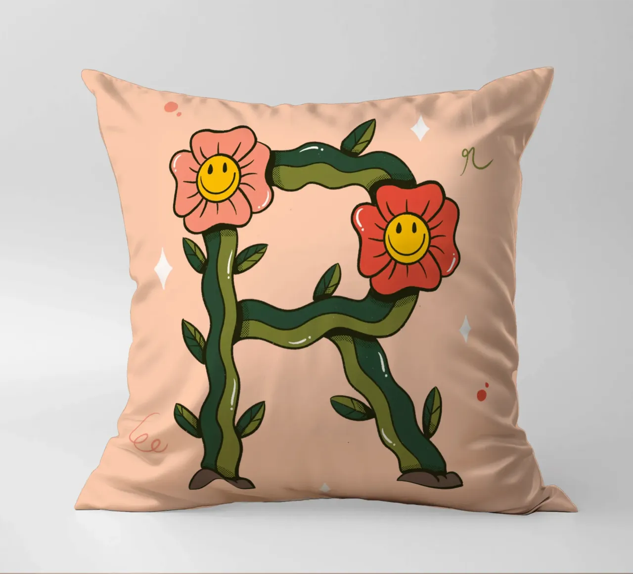 Fiore R cuscino da Rafa Gomes