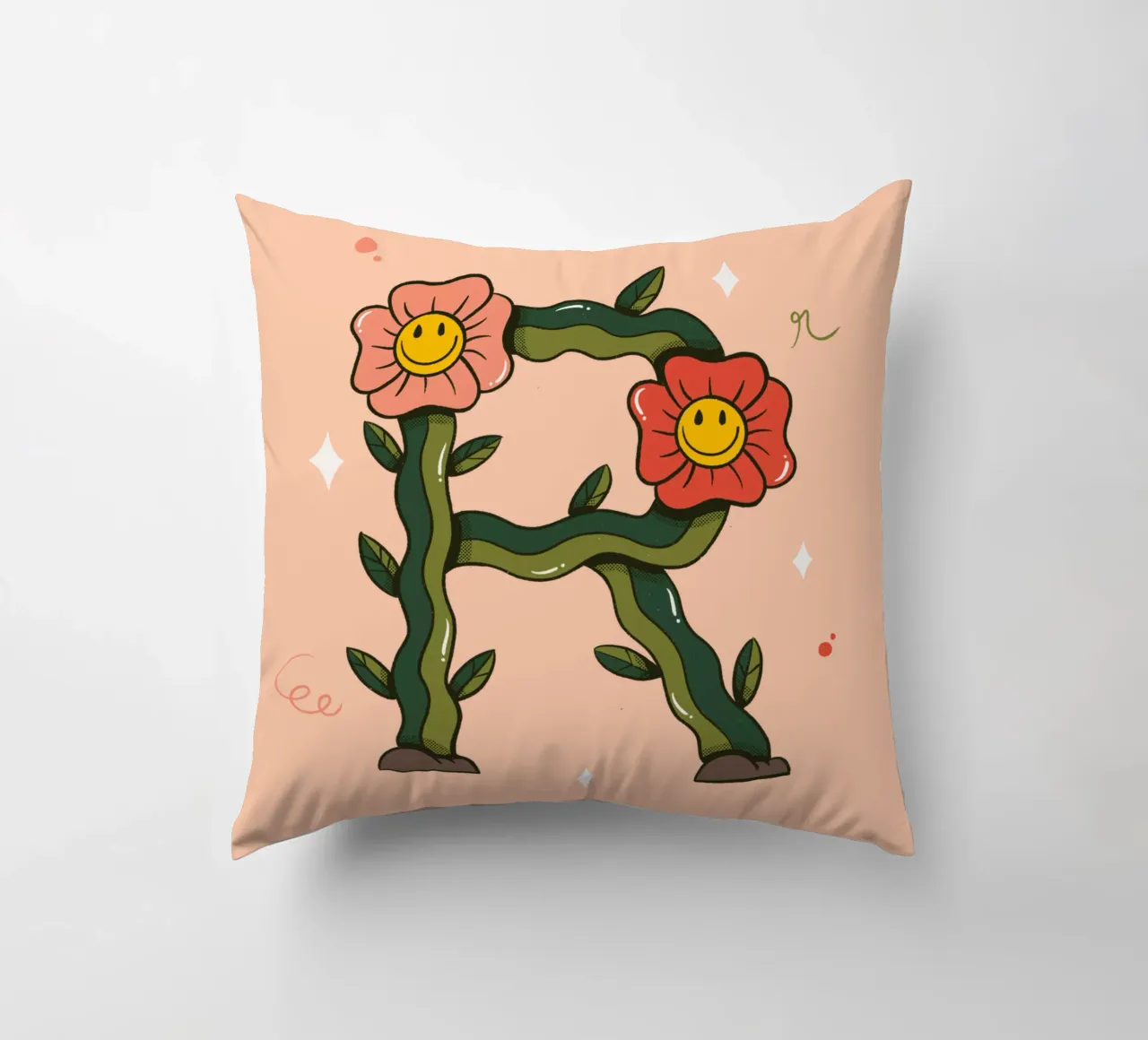 Fiore R cuscino da Rafa Gomes