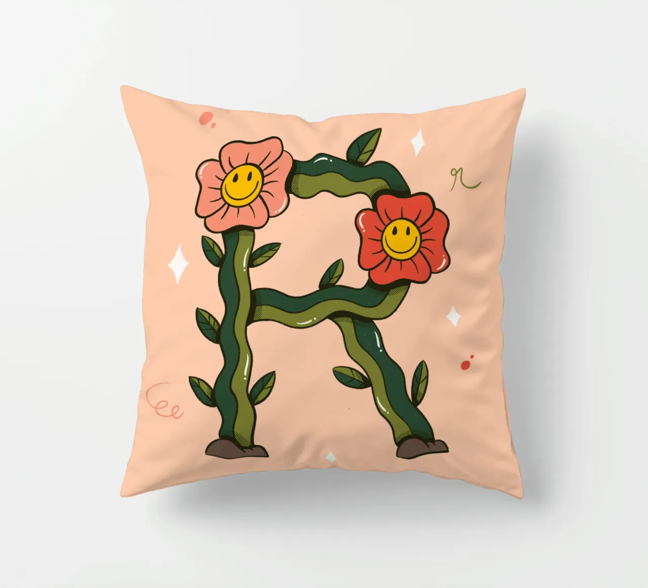 Fiore R cuscino da Rafa Gomes