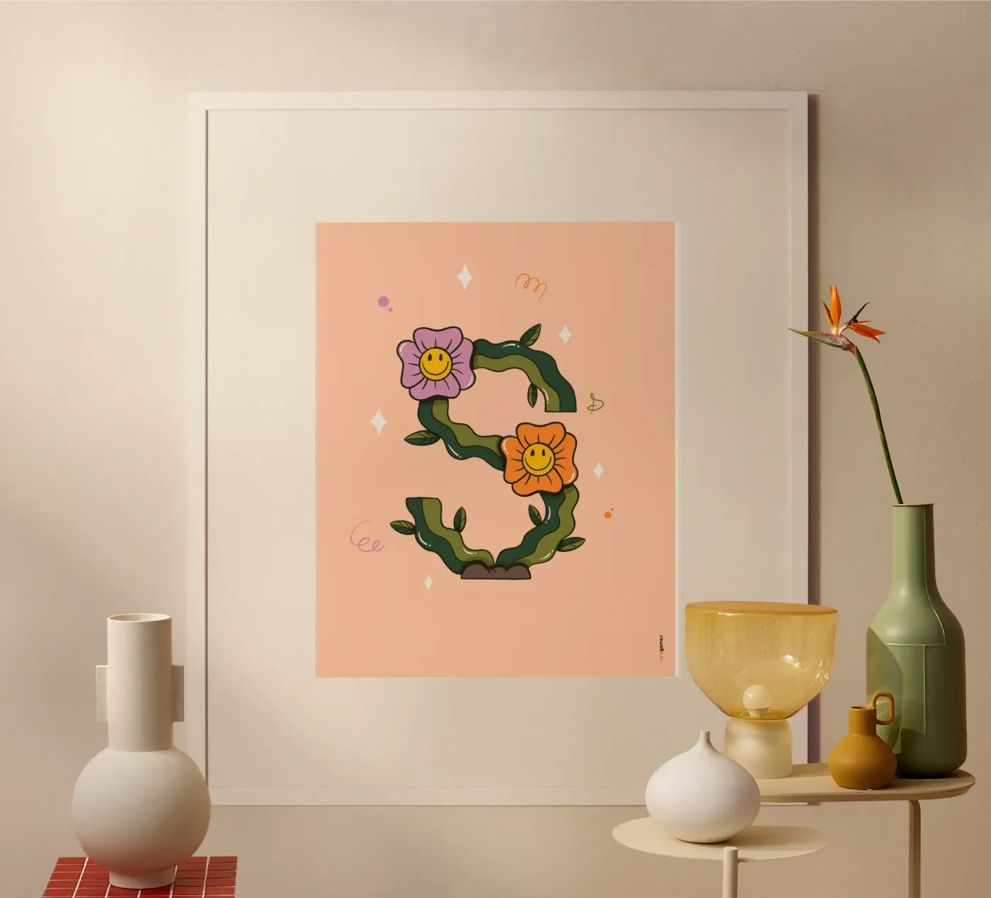 Flower S poster da Rafa Gomes