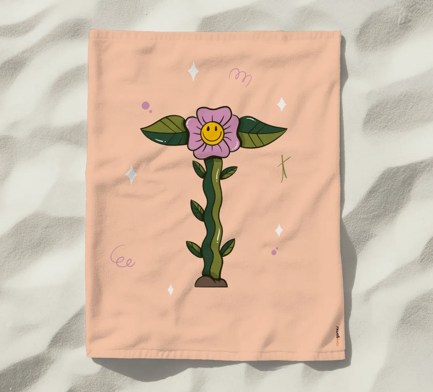 Fiore T telo mare da Rafa Gomes