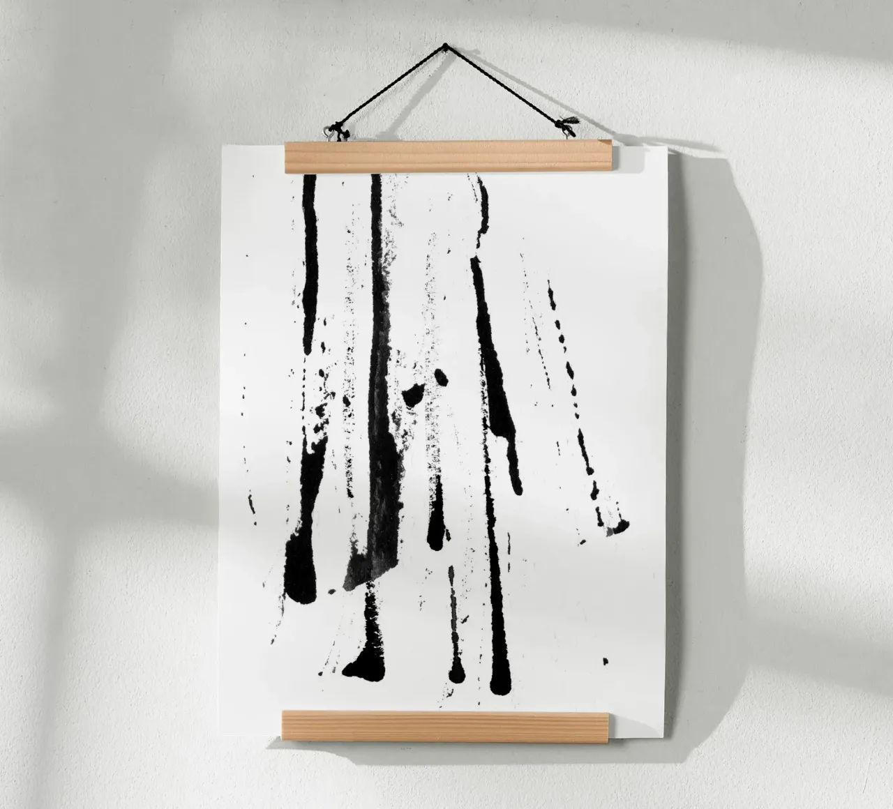 Strokes 1B | Minimal Ink Abstract carta hahnemühle da sabidussi