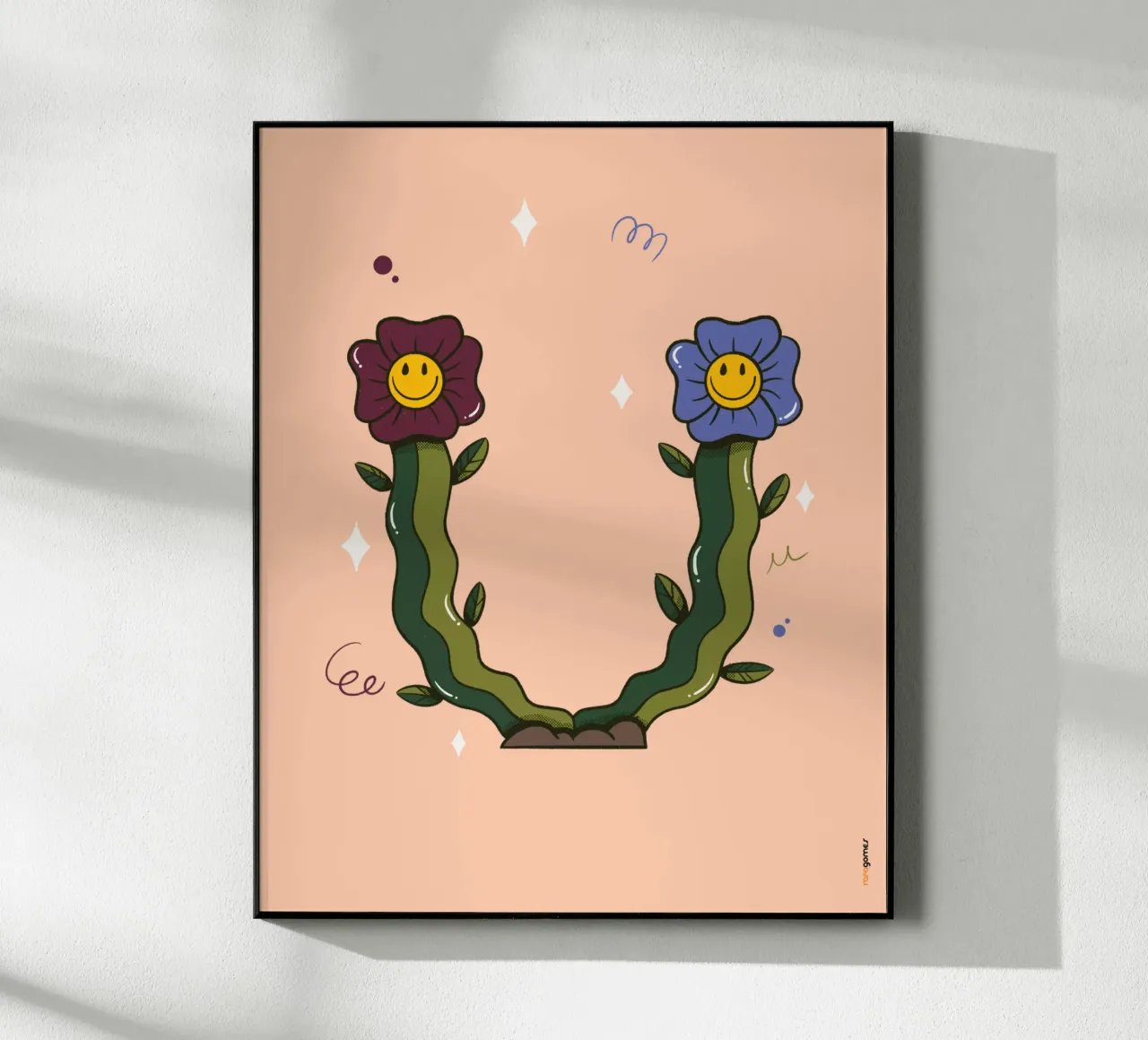 Fiore U plexiglass da Rafa Gomes