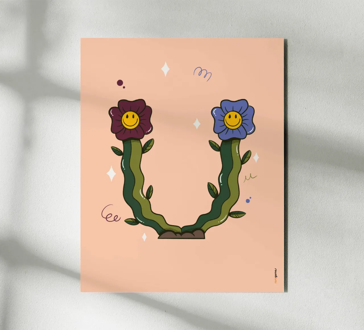 Flower U forex plate by Rafa Gomes