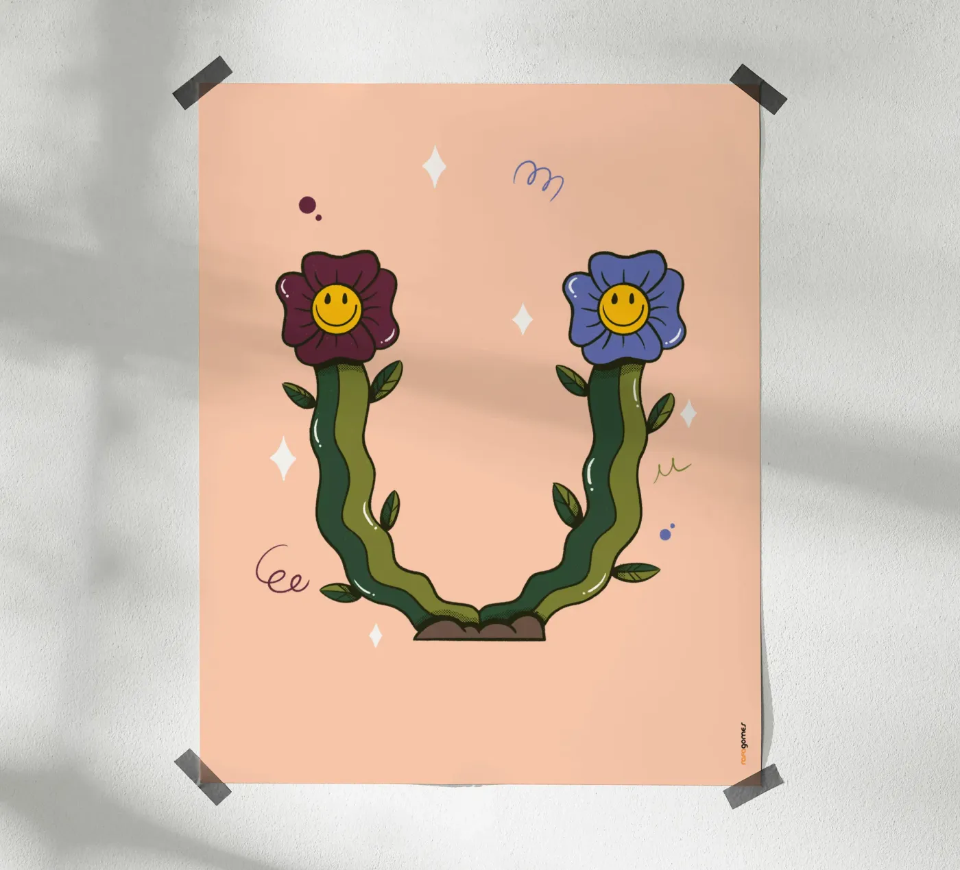 Fleur U poster de Rafa Gomes