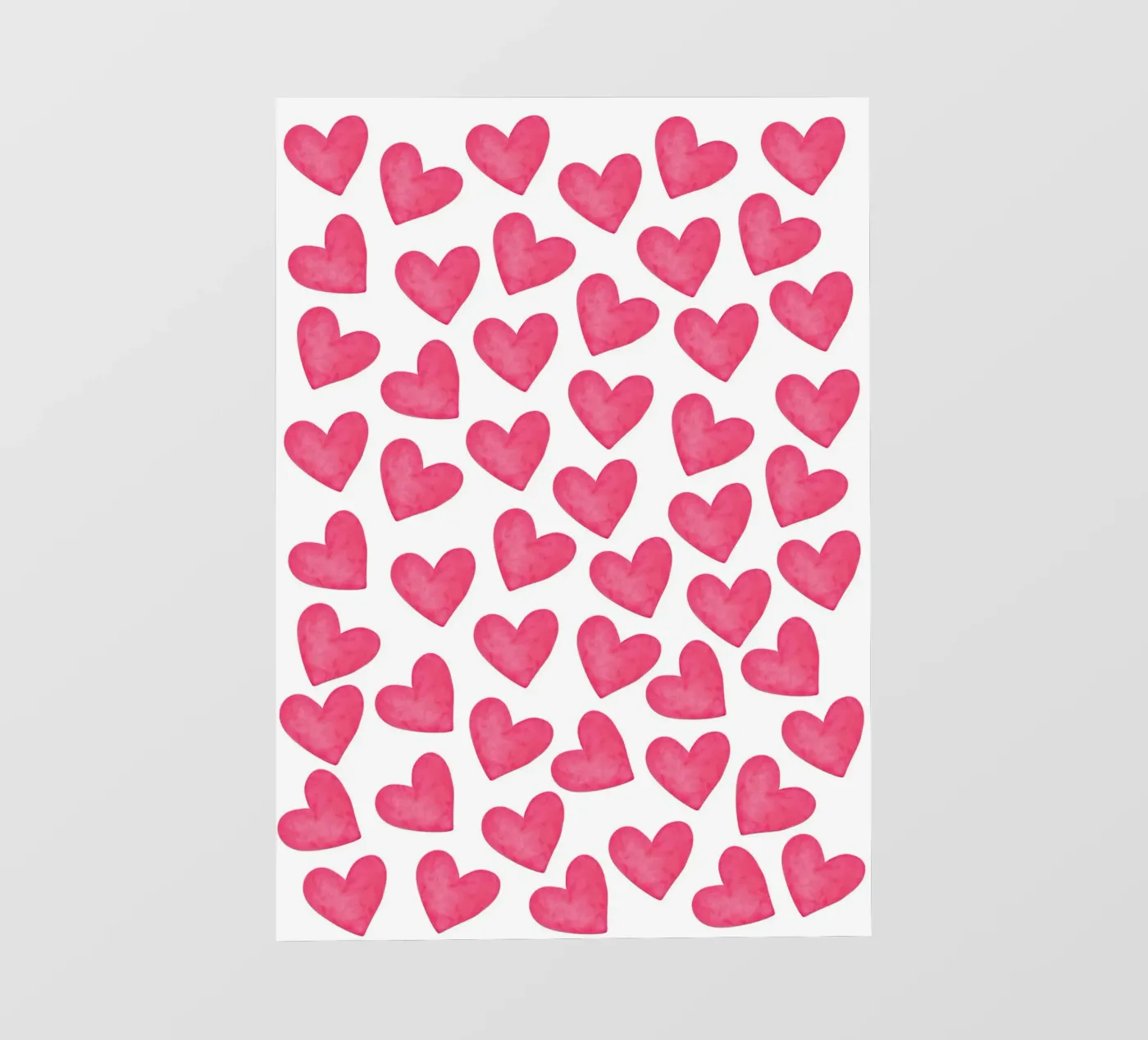 Hearts pattern pellicola backlit da Happypatterns