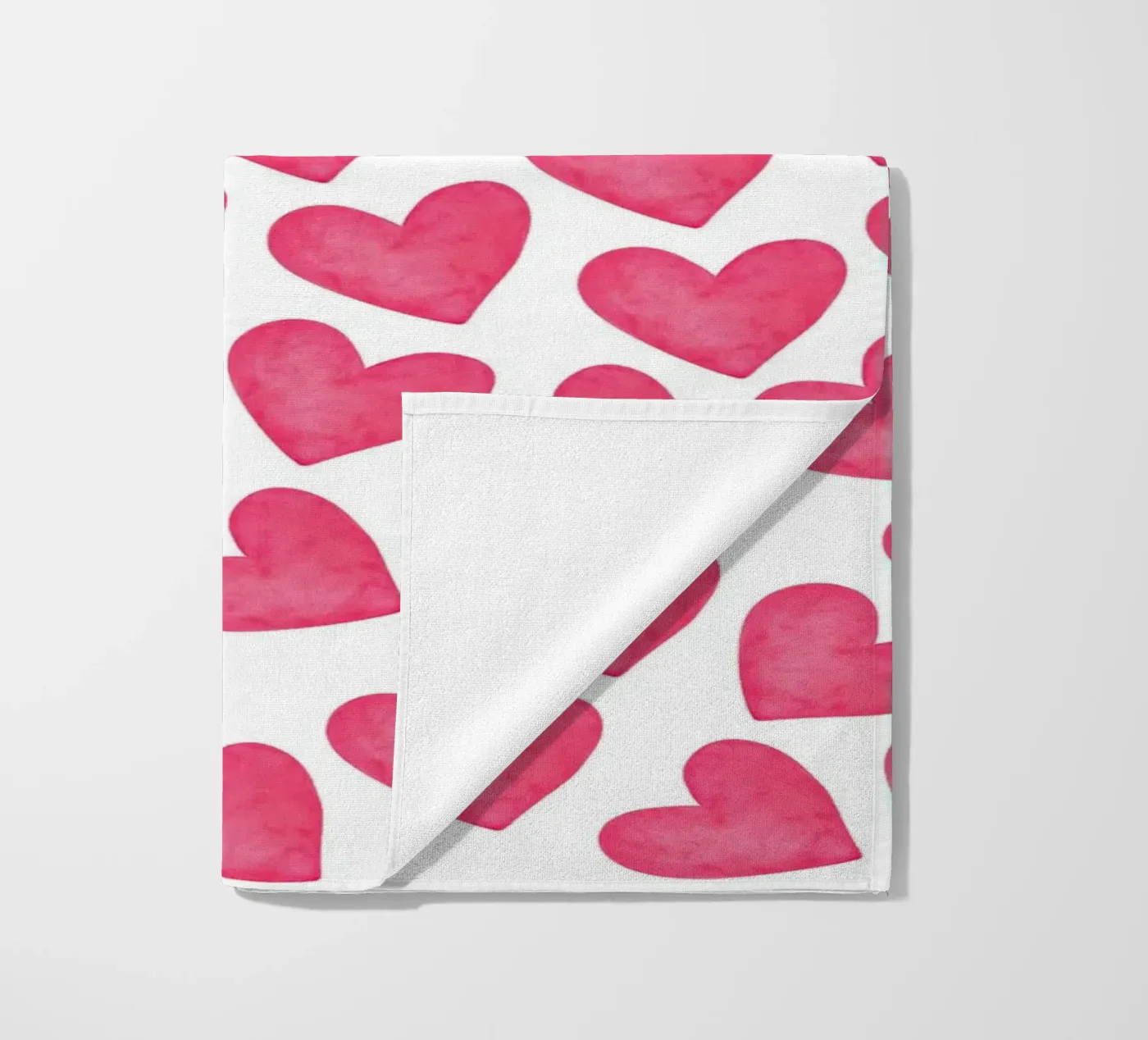 Hearts pattern telo mare da Happypatterns