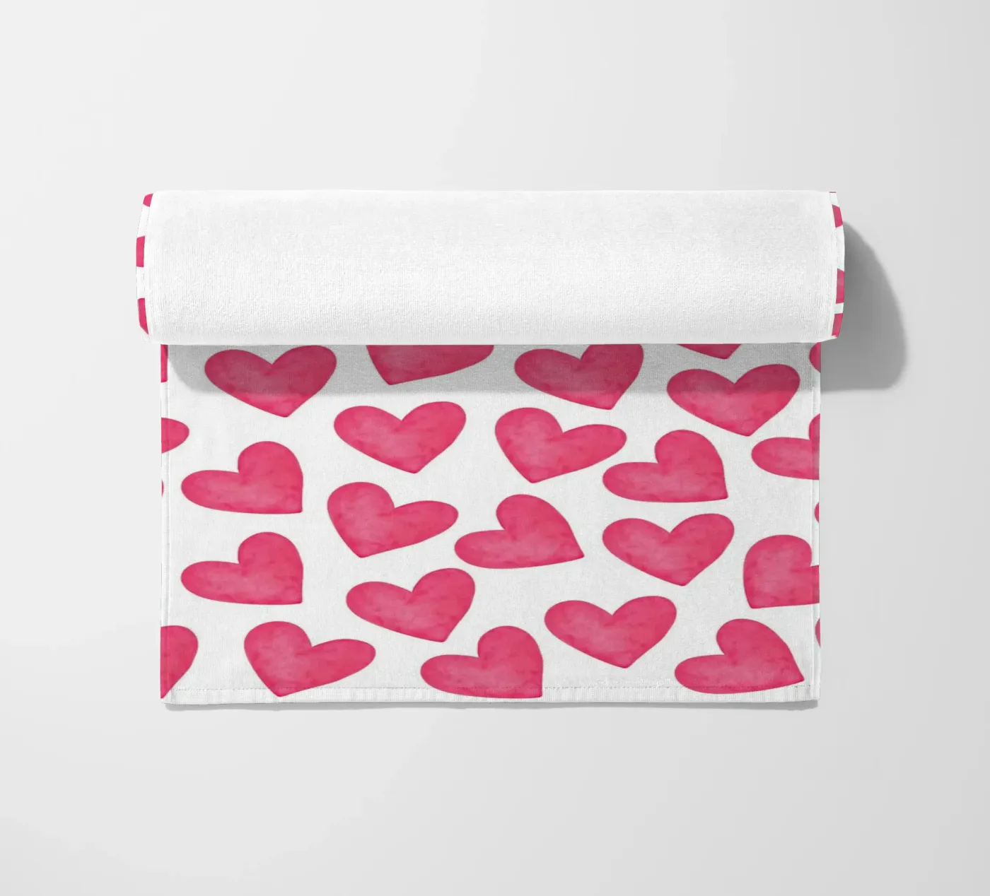 Hearts pattern telo mare da Happypatterns