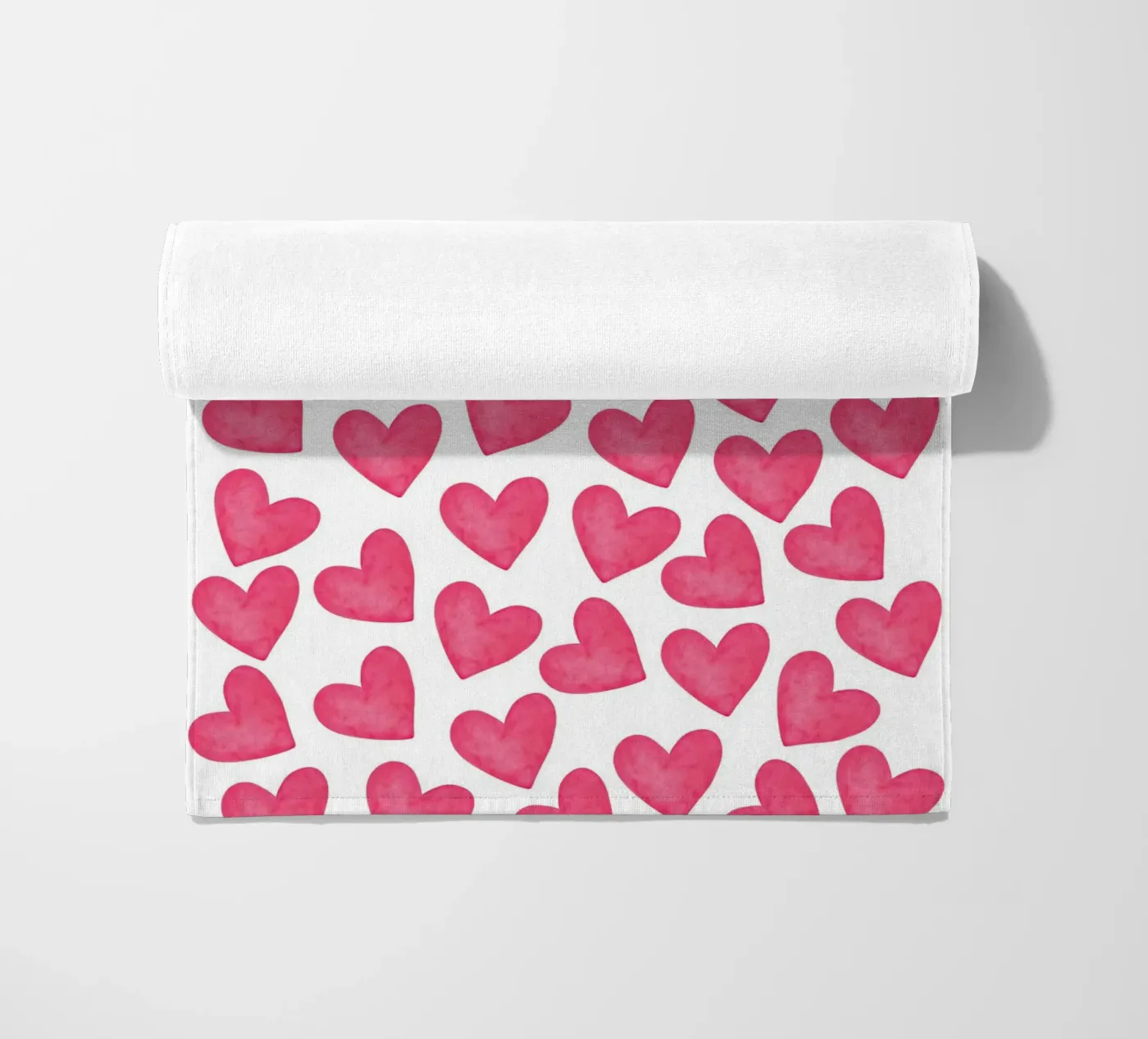 Hearts pattern telo mare da Happypatterns