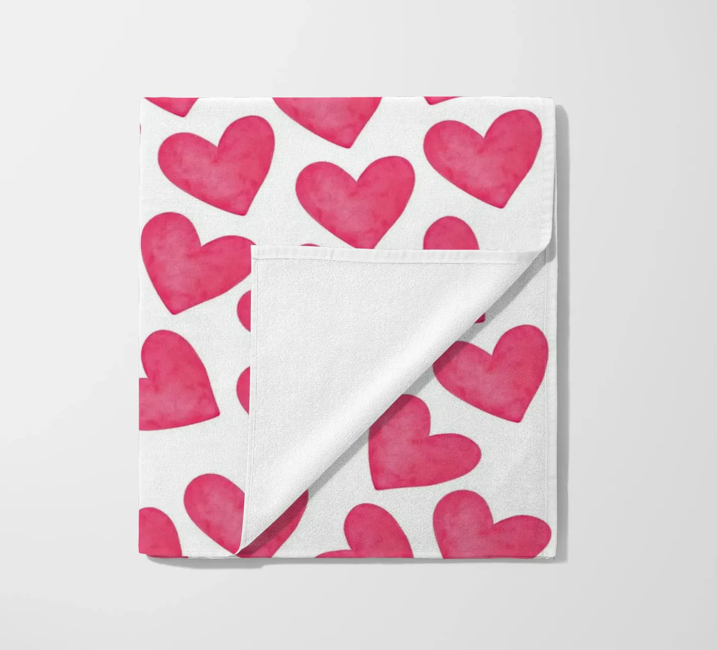 Hearts pattern telo mare da Happypatterns