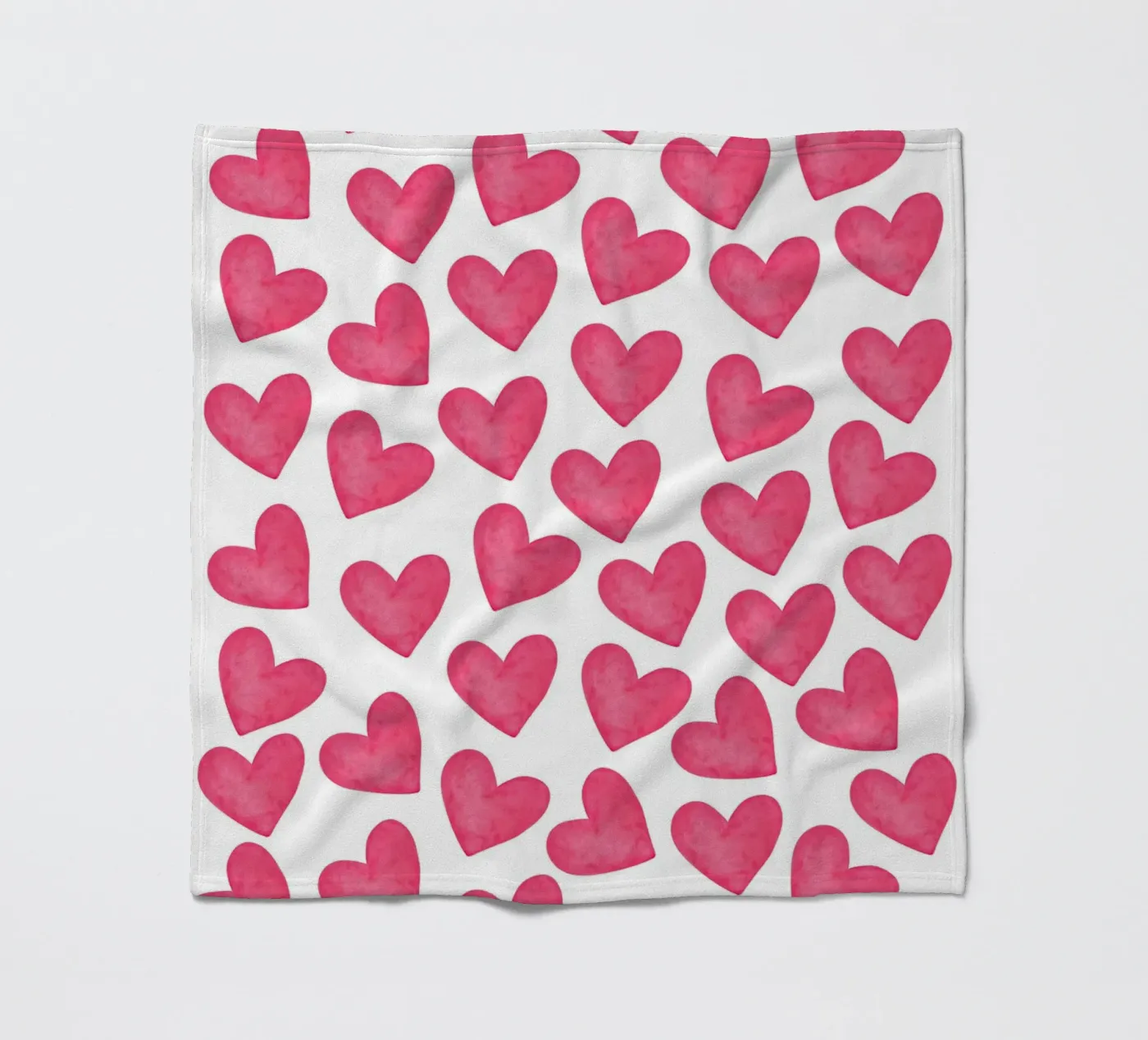Hearts pattern Fleecedecke von Happypatterns
