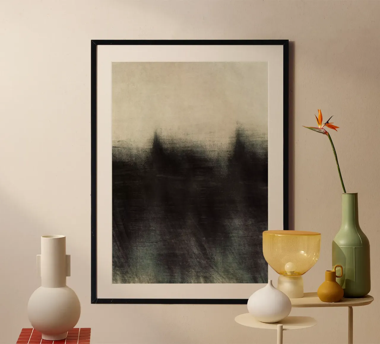 atmospheric abstract landscape poster da IRIS LEHNHARDT FINE ART