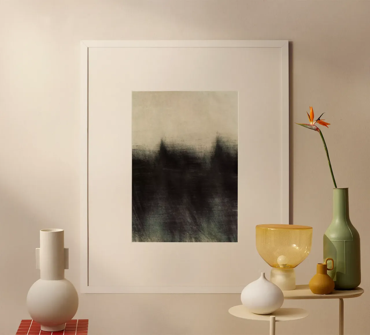 atmospheric abstract landscape poster da IRIS LEHNHARDT FINE ART