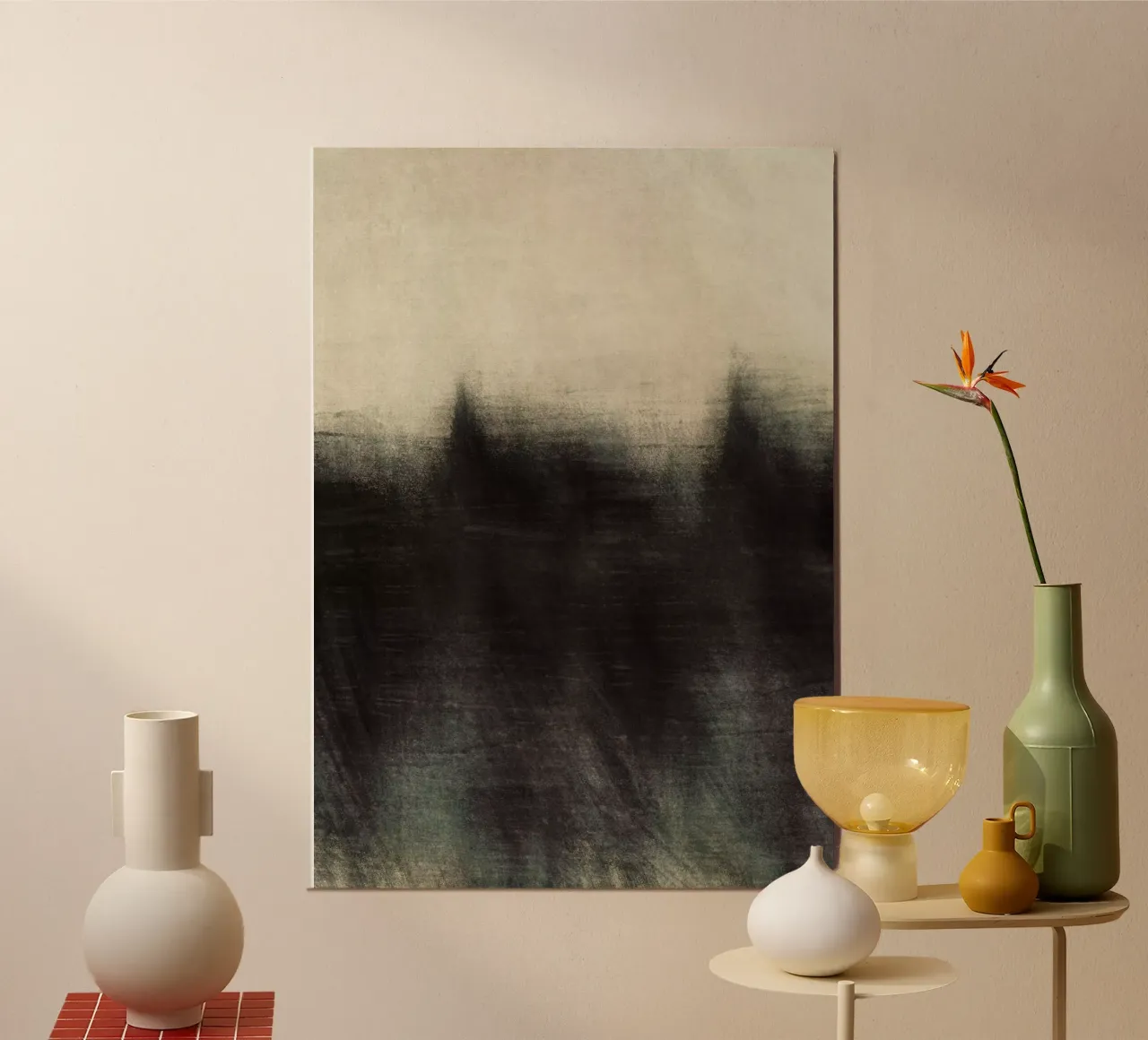 atmospheric abstract landscape poster da IRIS LEHNHARDT FINE ART