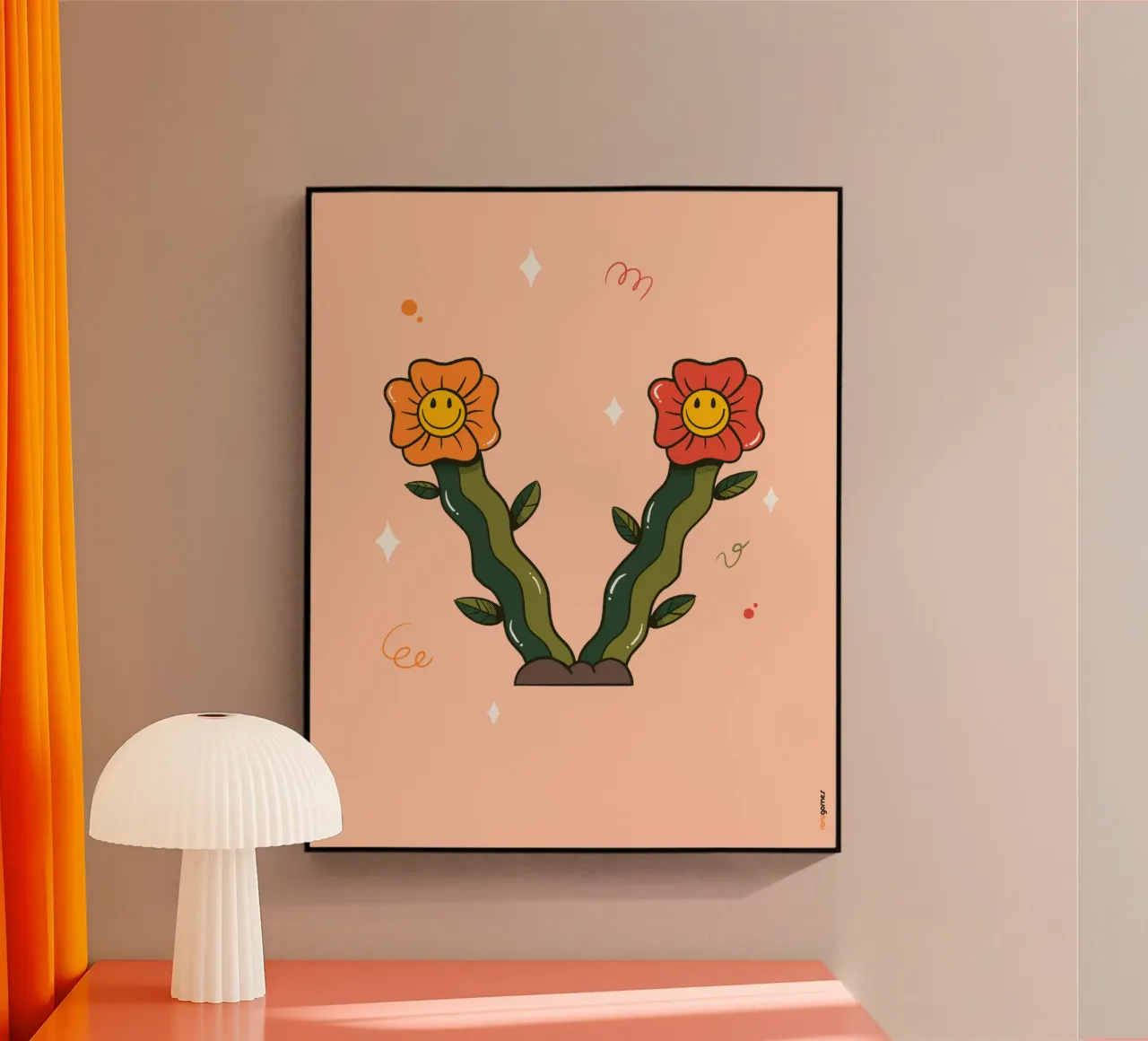 Fiore V plexiglass da Rafa Gomes