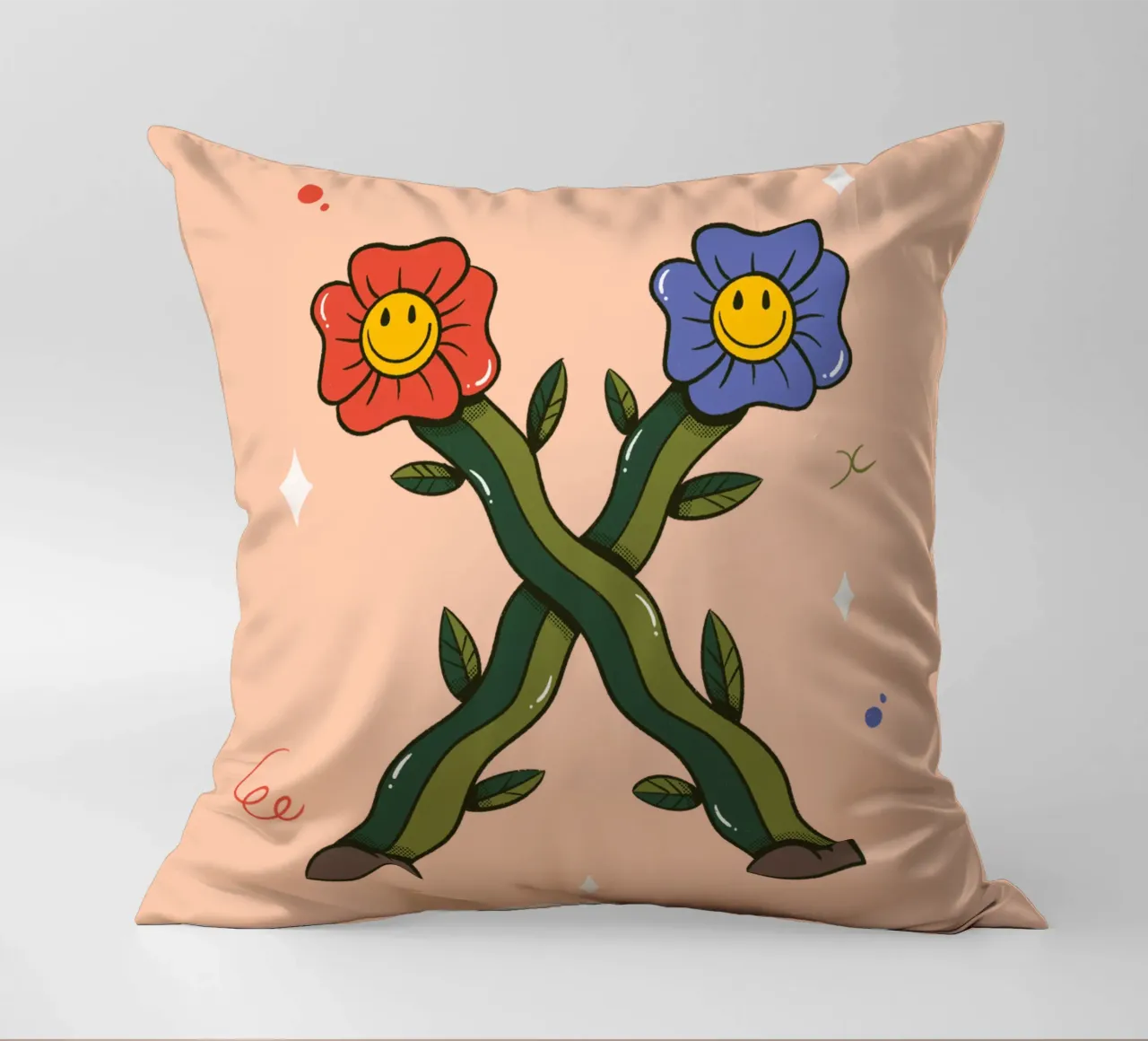 Fiore X cuscino da Rafa Gomes
