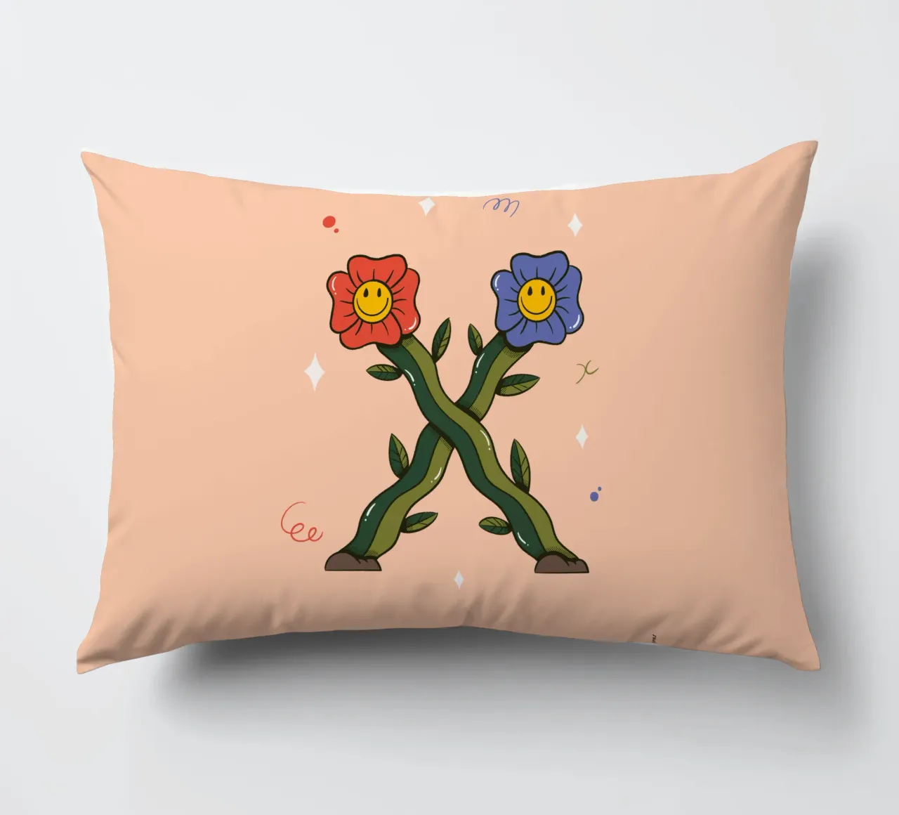 Fiore X cuscino da Rafa Gomes