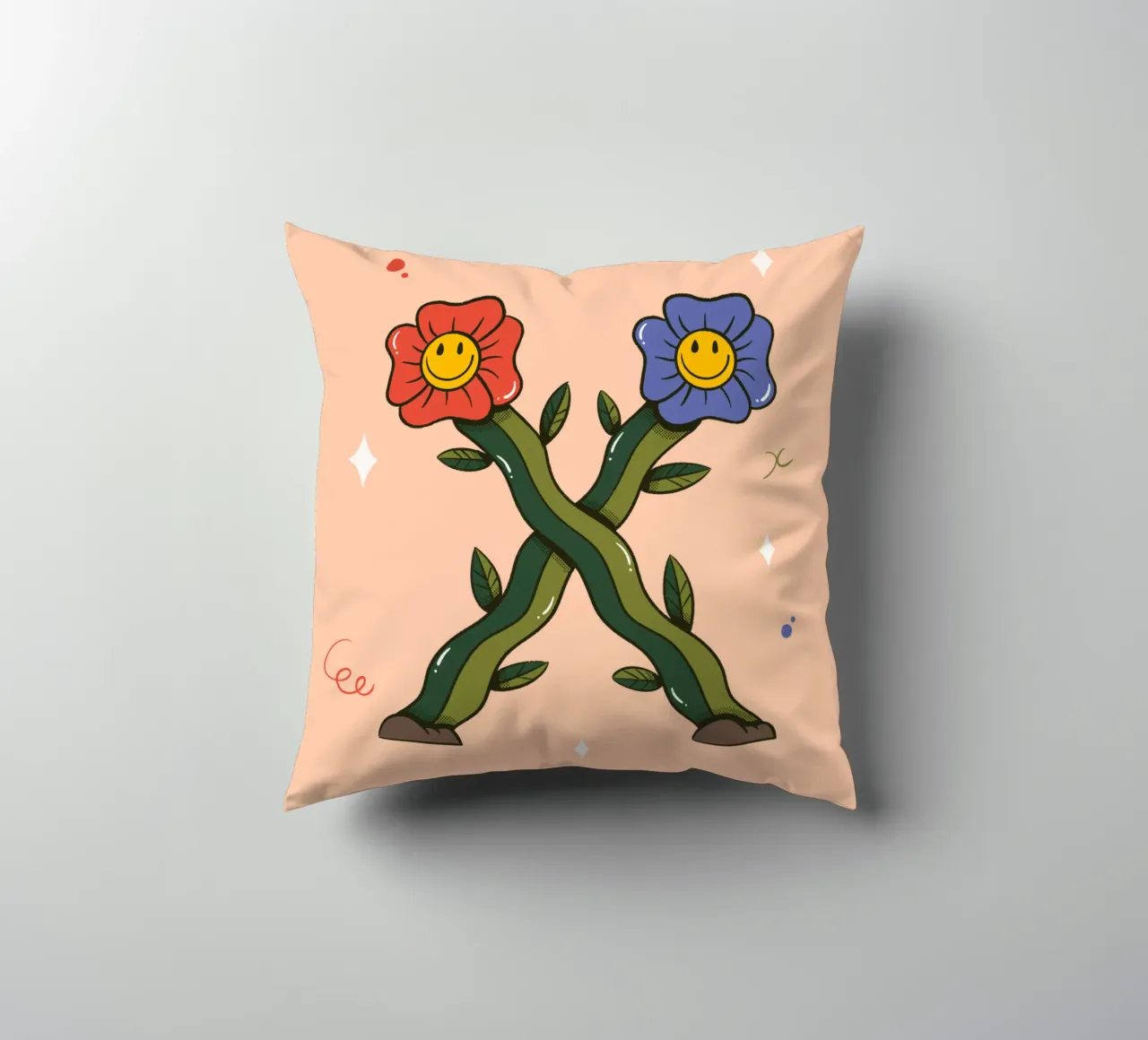 Fiore X cuscino da Rafa Gomes