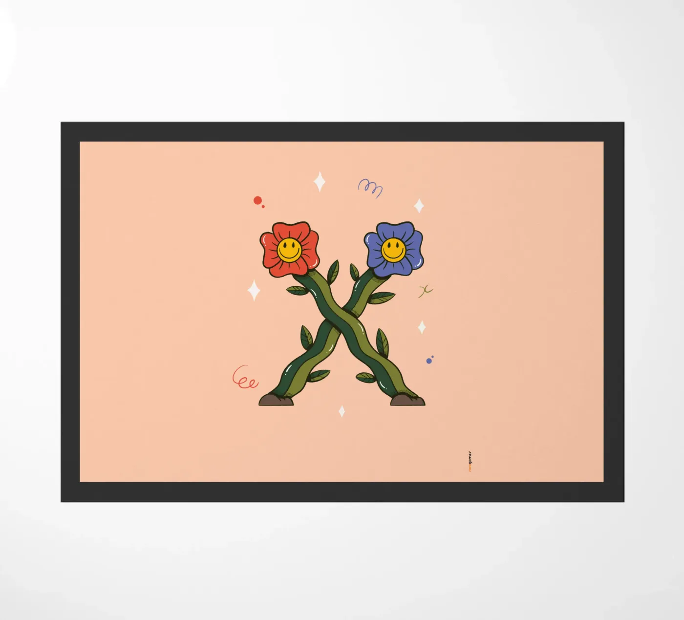 Flower X zerbino da Rafa Gomes