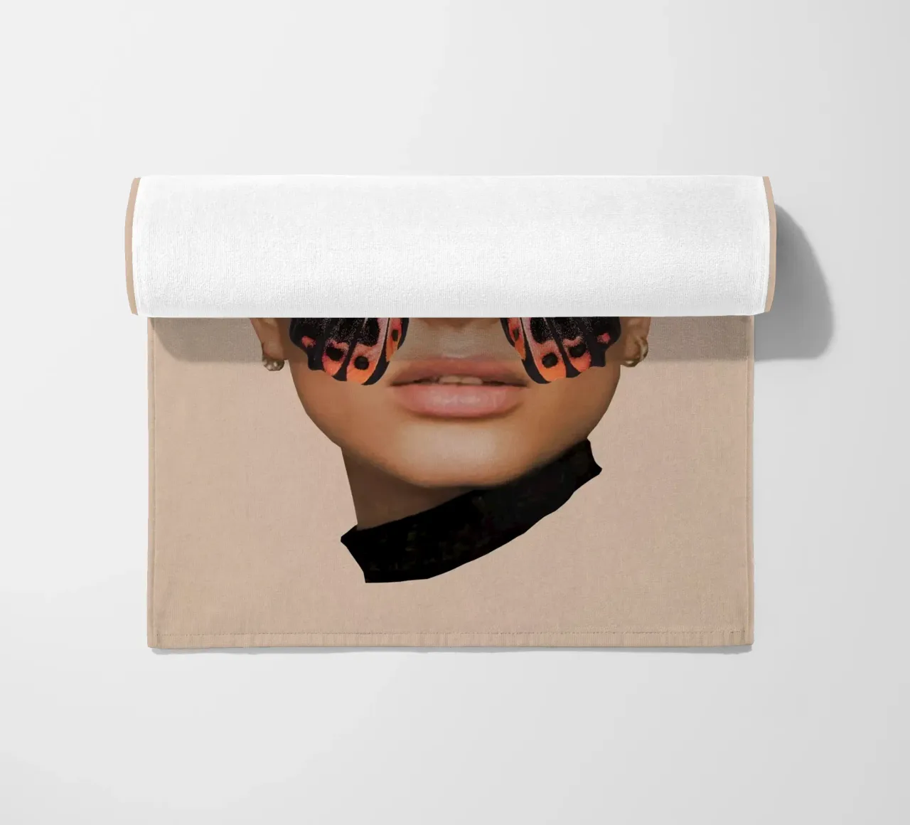 FARFALLA NERA 3 telo mare da dada22