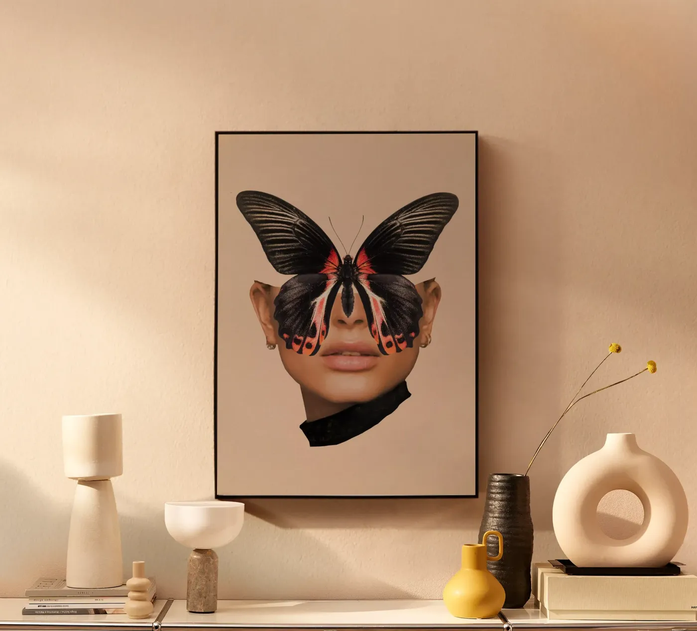 FARFALLA NERA 3 plexiglass da dada22