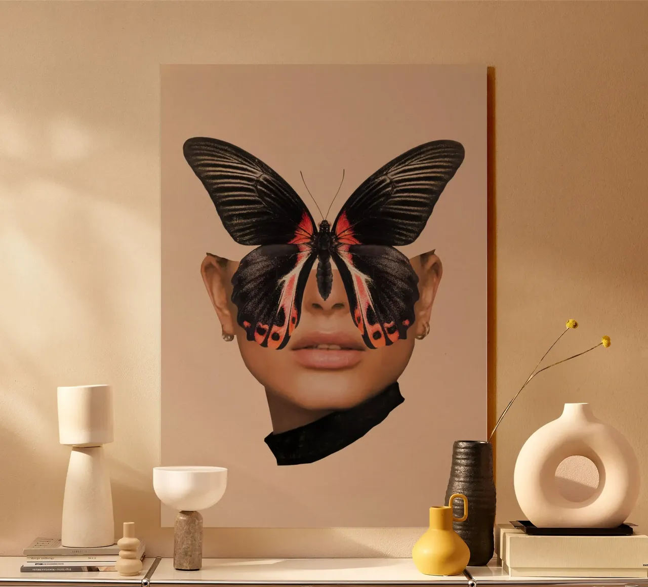 FARFALLA NERA 3 plexiglass da dada22