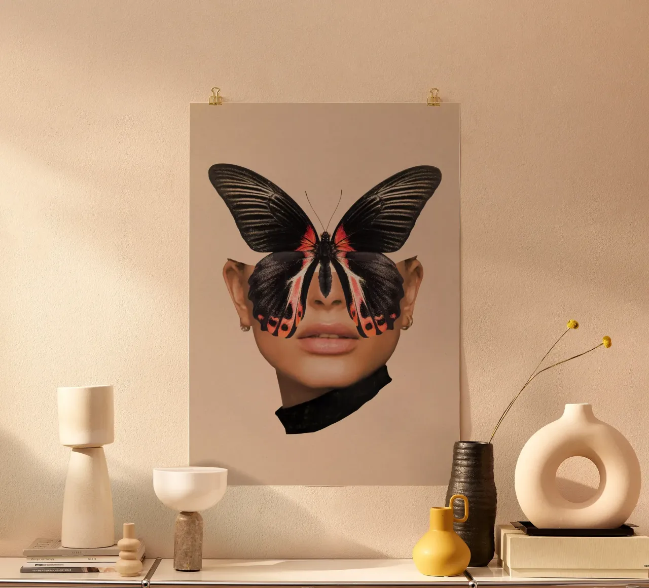 FARFALLA NERA 3 poster da dada22