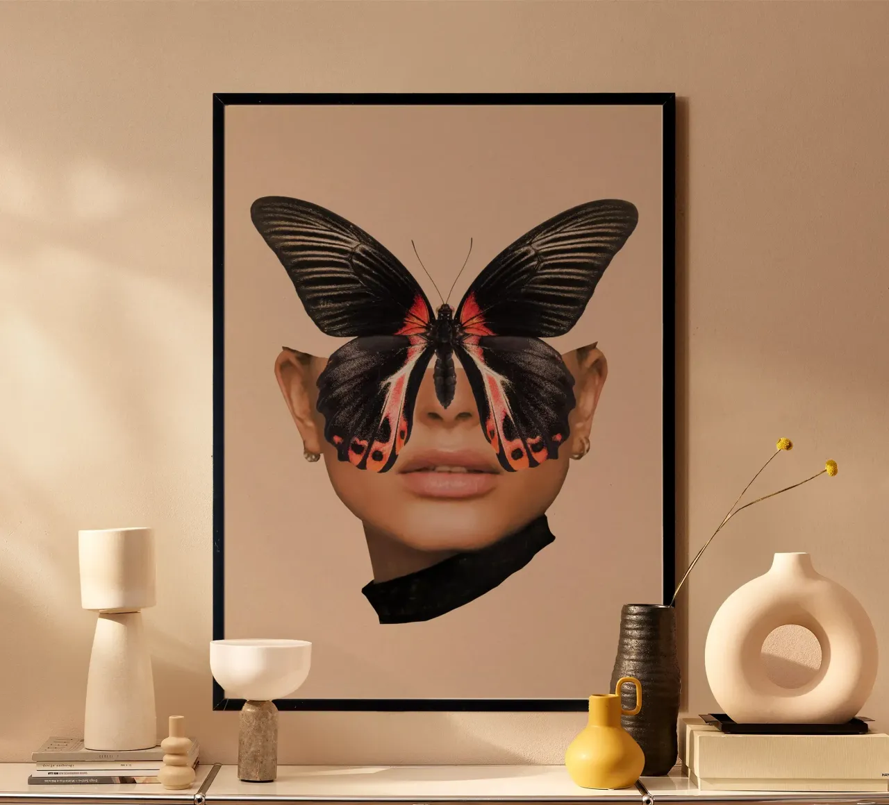 FARFALLA NERA 3 poster da dada22