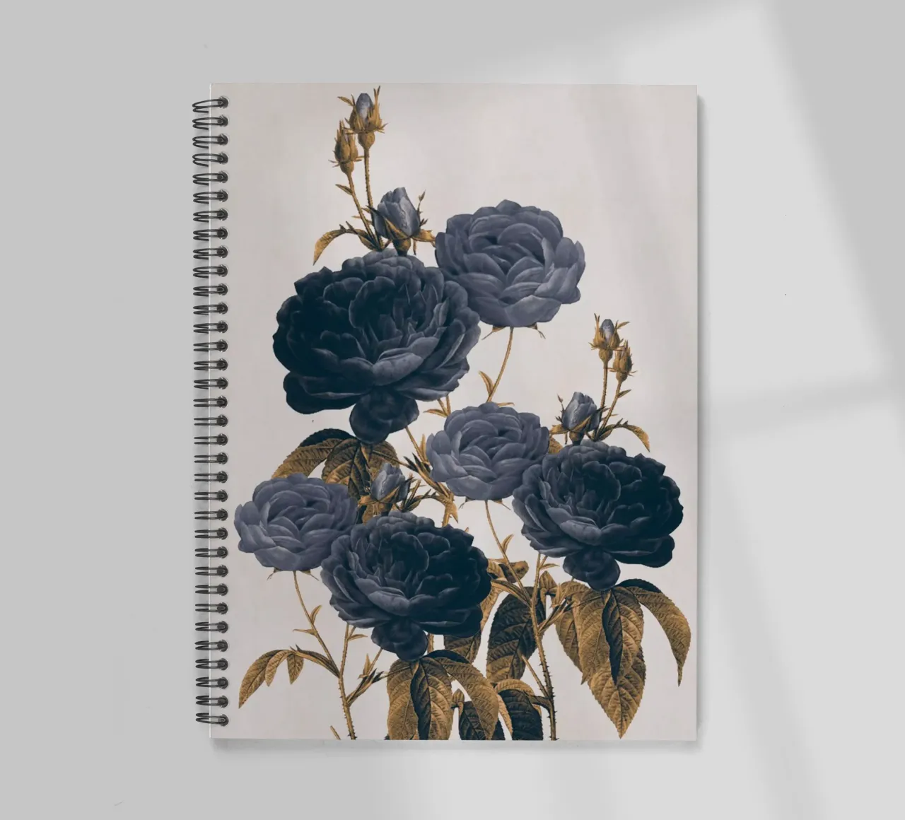 blaue Blumen Ringbuch von dada22