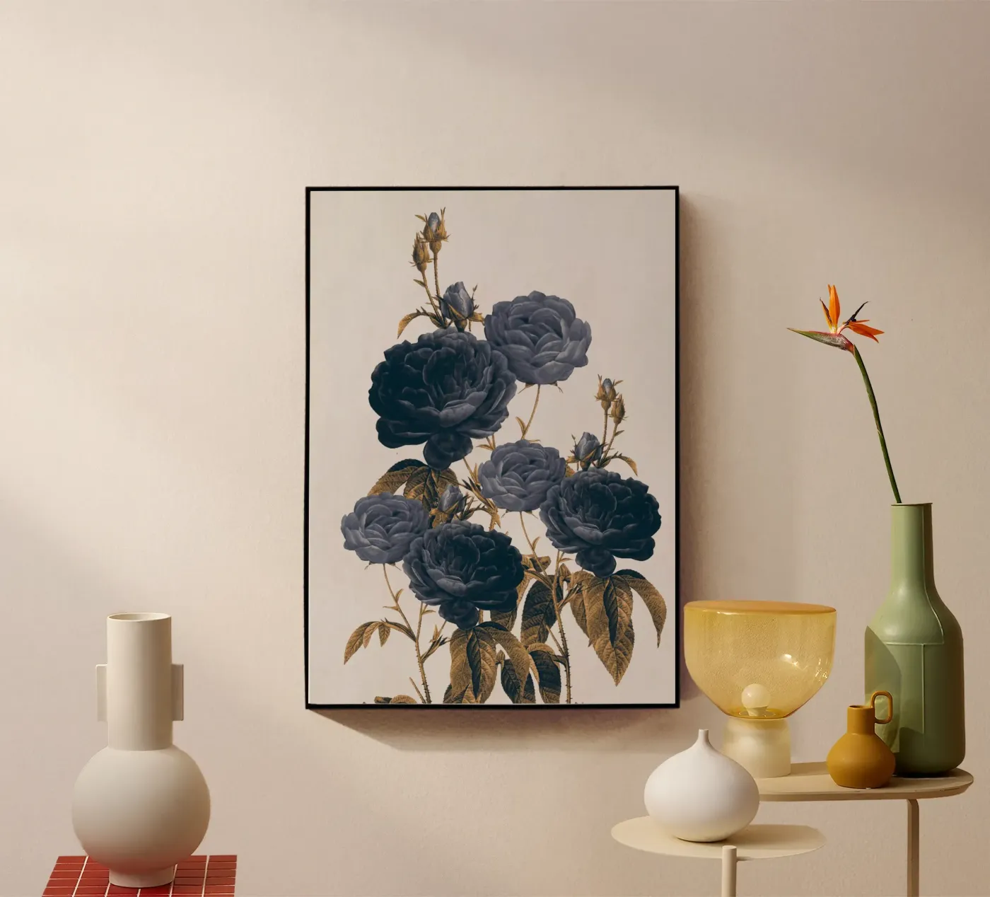 fiori blu plexiglass da dada22