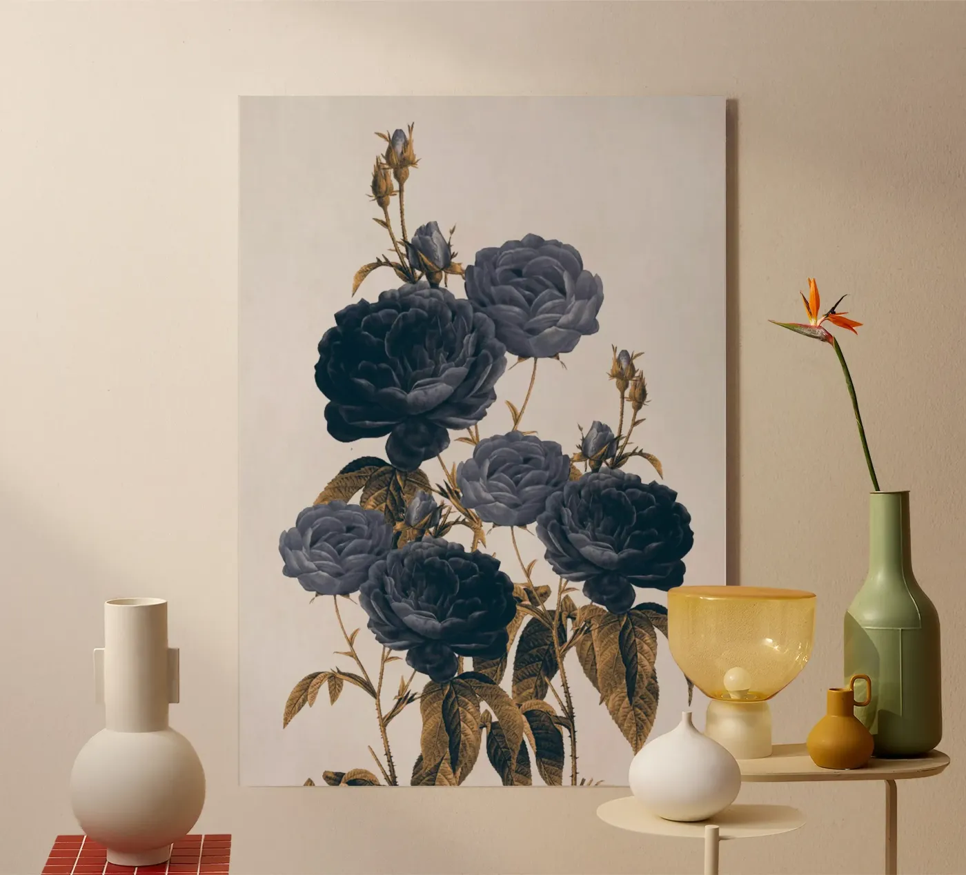 fiori blu plexiglass da dada22