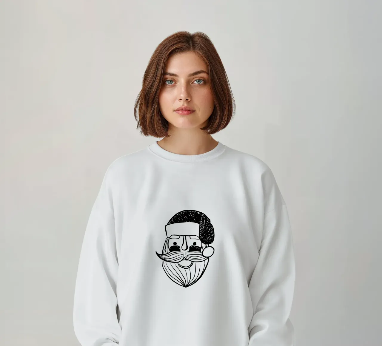 Weihnachtsmann felpa da moDeern