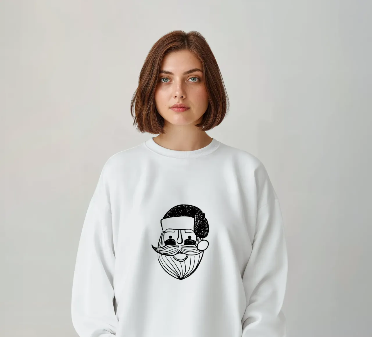 Weihnachtsmann felpa da moDeern