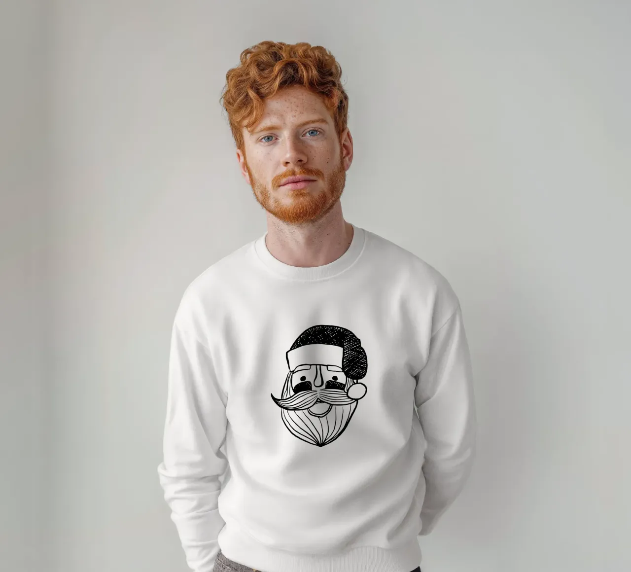 Weihnachtsmann felpa da moDeern